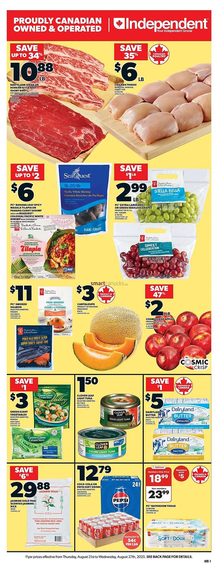 Independent Grocer flyer