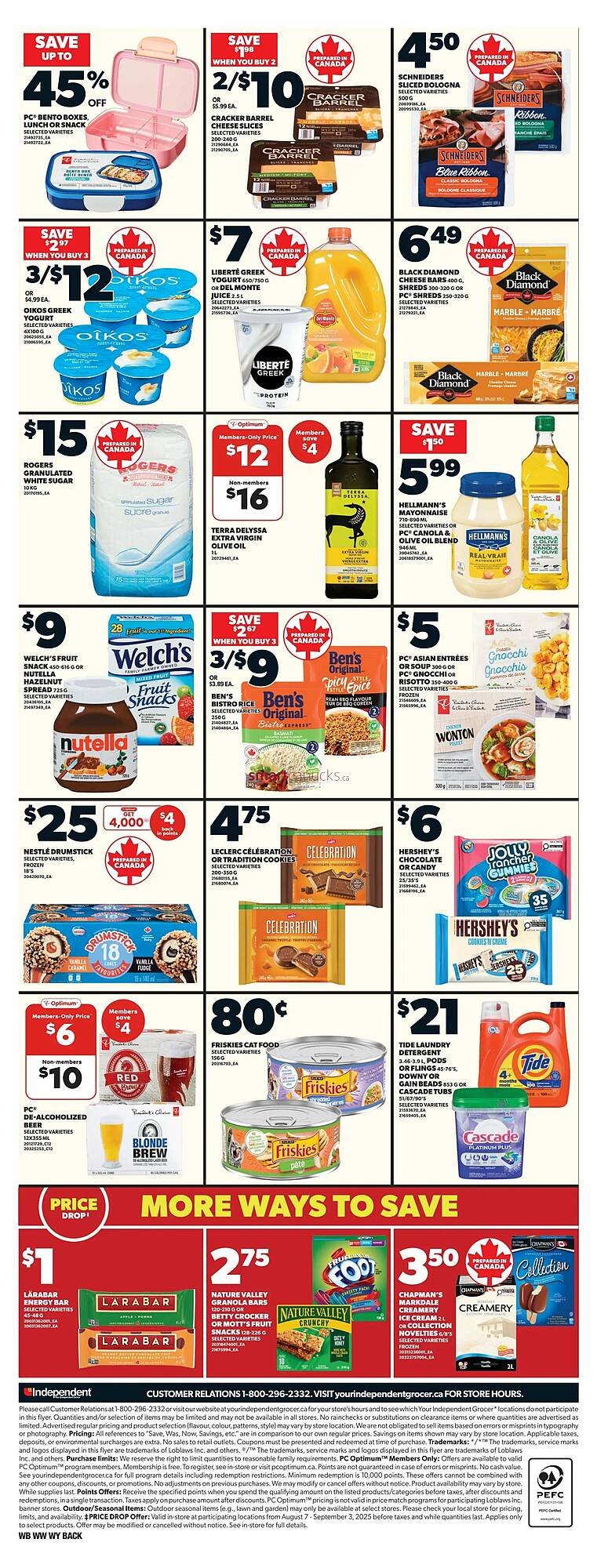 Independent Grocer flyer