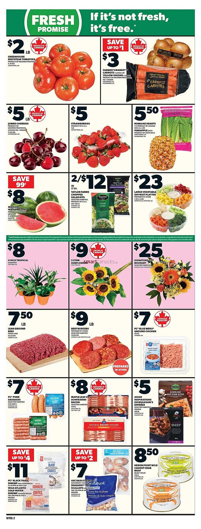 Independent Grocer flyer
