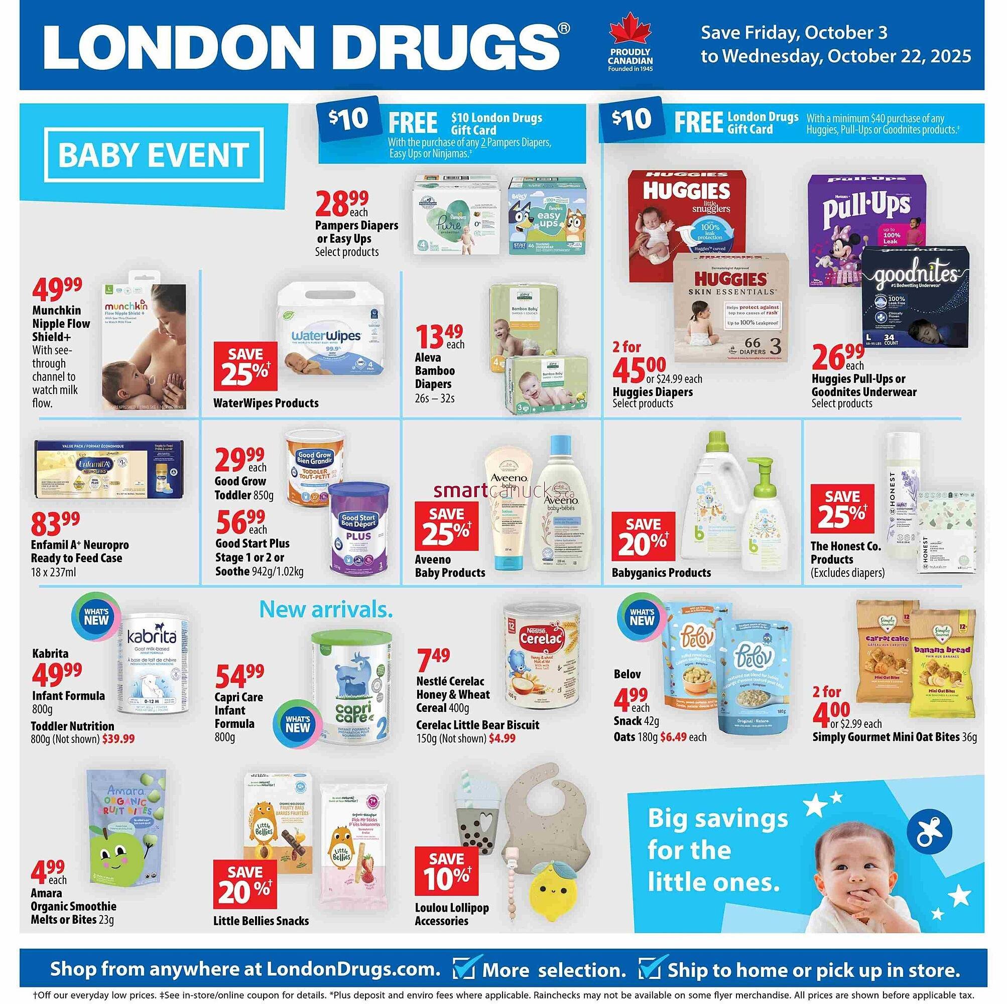 London Drugs flyer (2025-10-02 - 2025-10-15) | 1