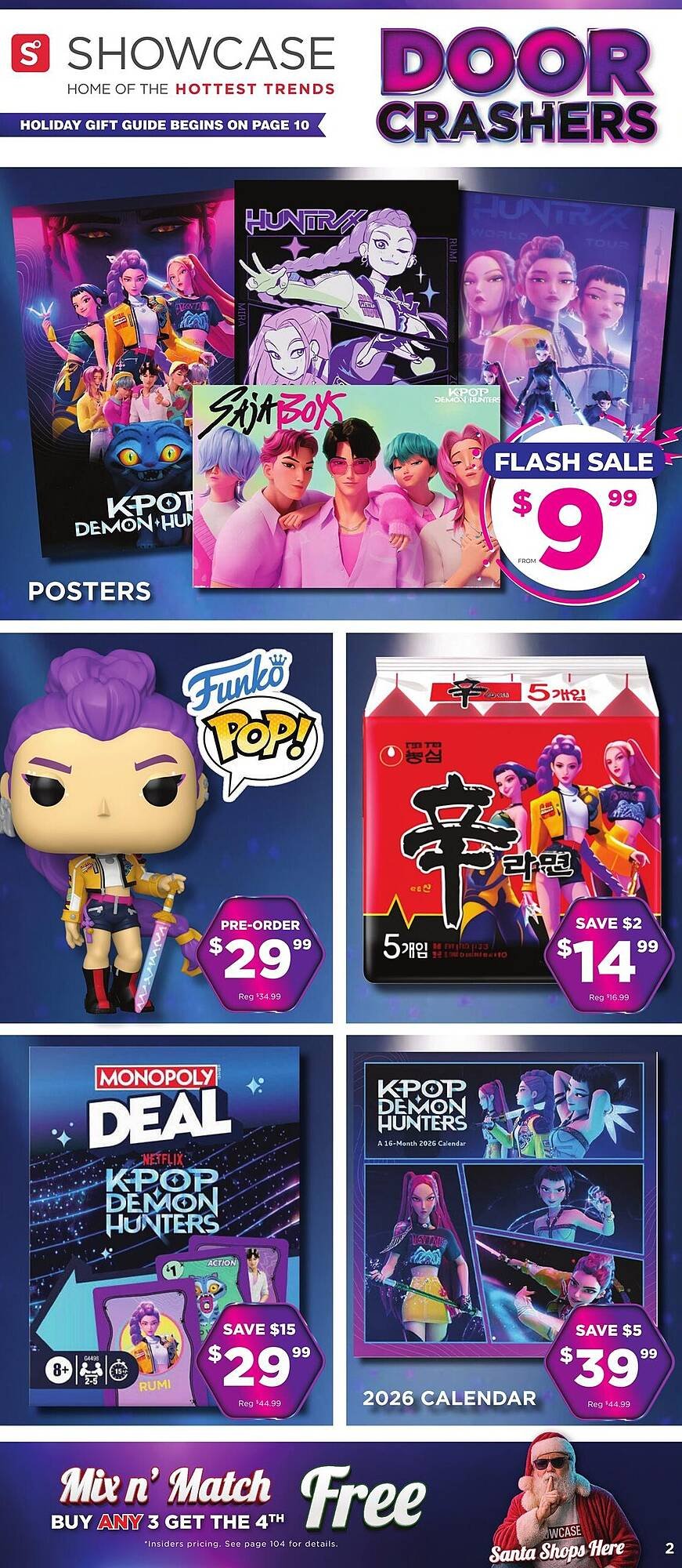 Showcase flyer (2025-12-17 - 2025-12-24) | 2