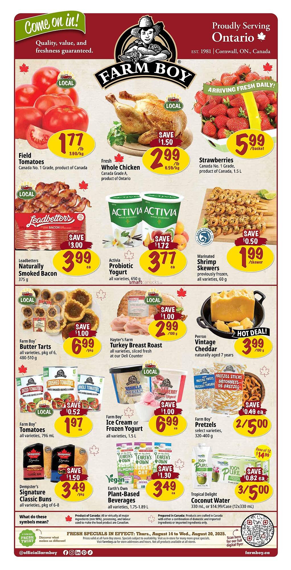 Farm Boy flyer (2025-08-14 - 2025-08-20) | 1