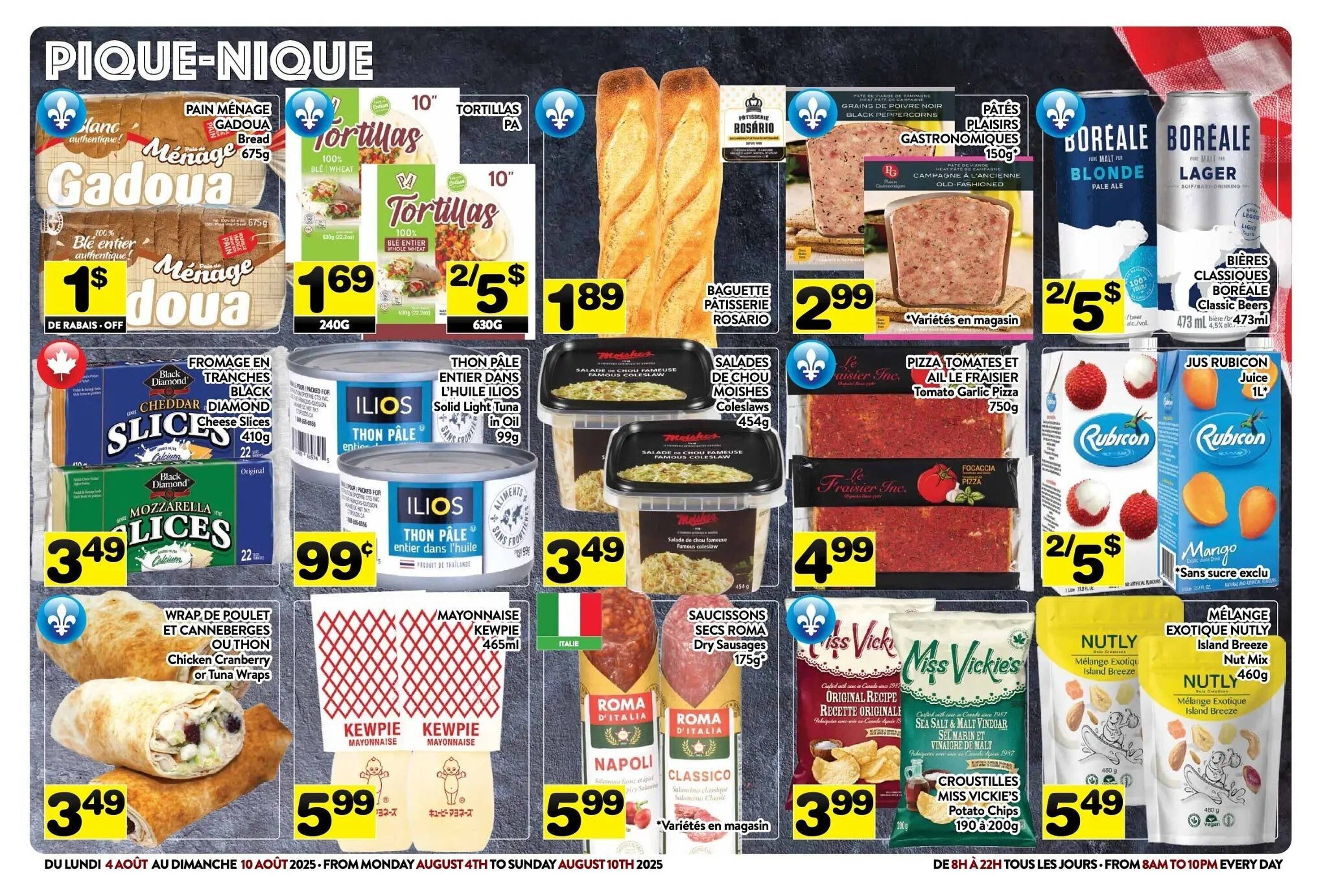 Supermarché PA flyer