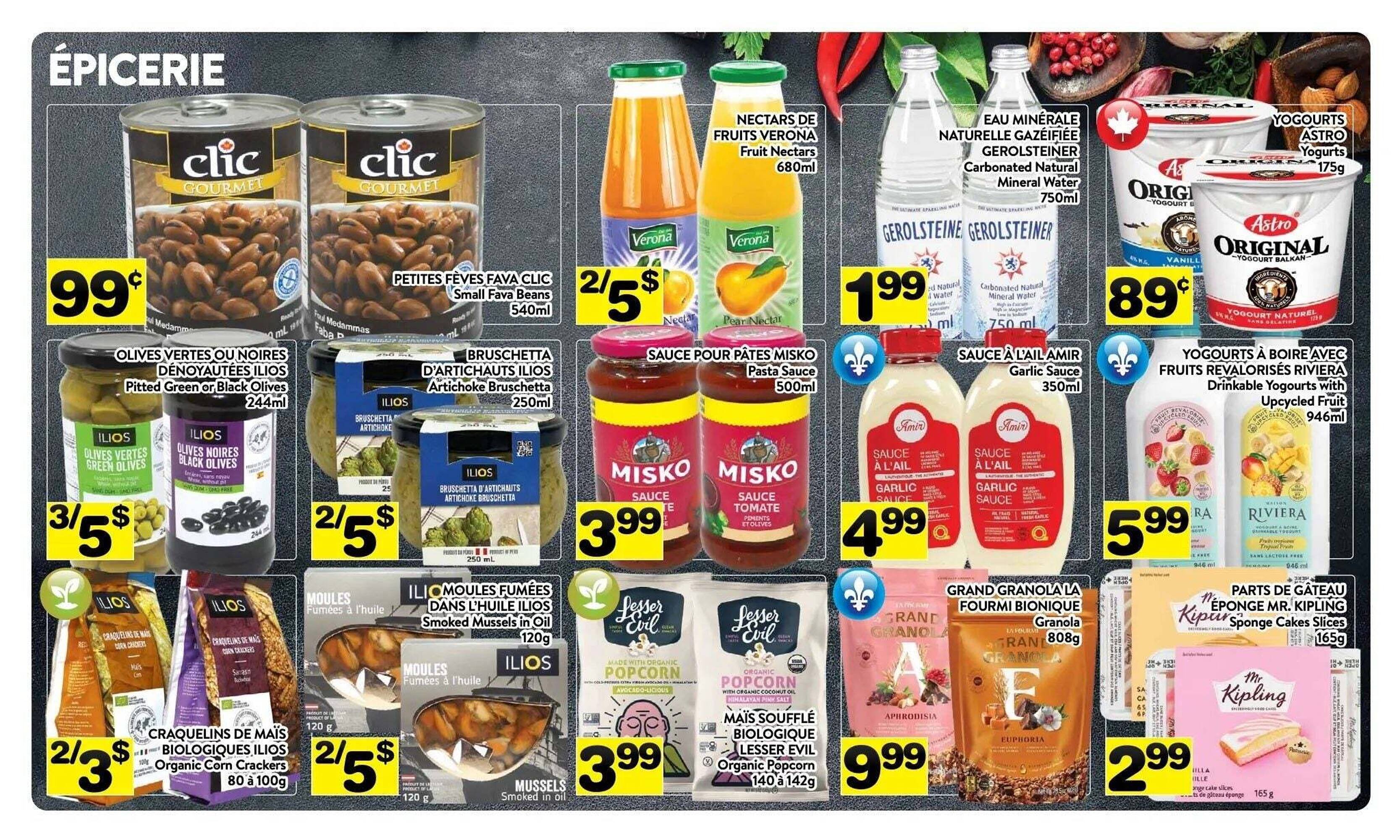 Supermarché PA flyer