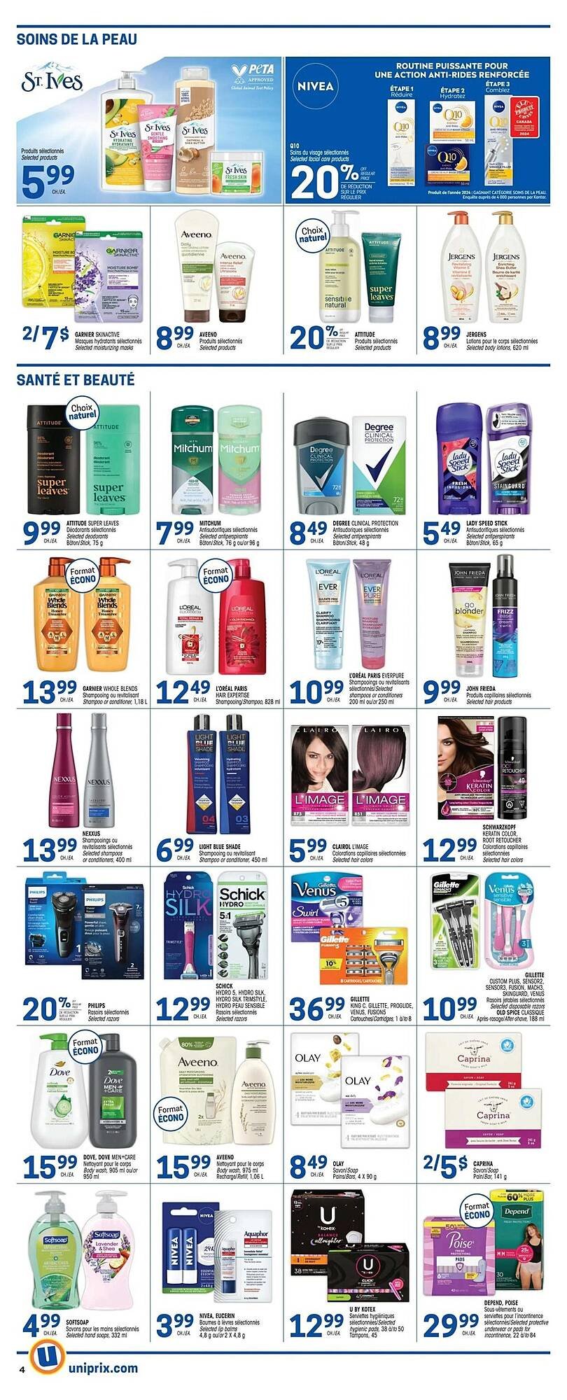 Uniprix flyer