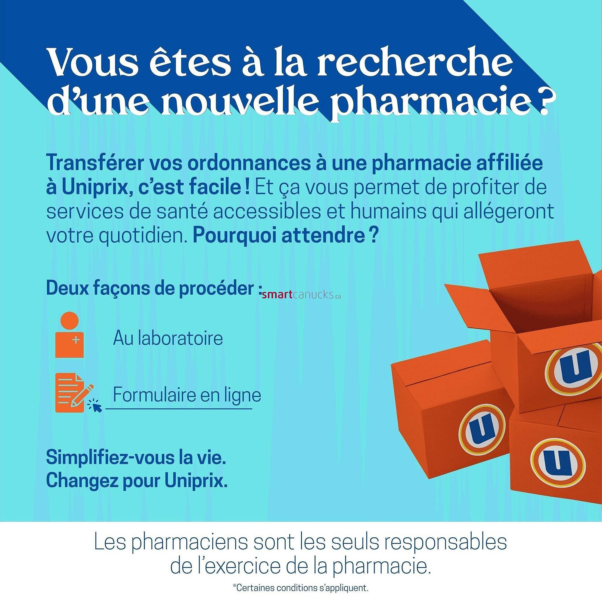 Uniprix flyer