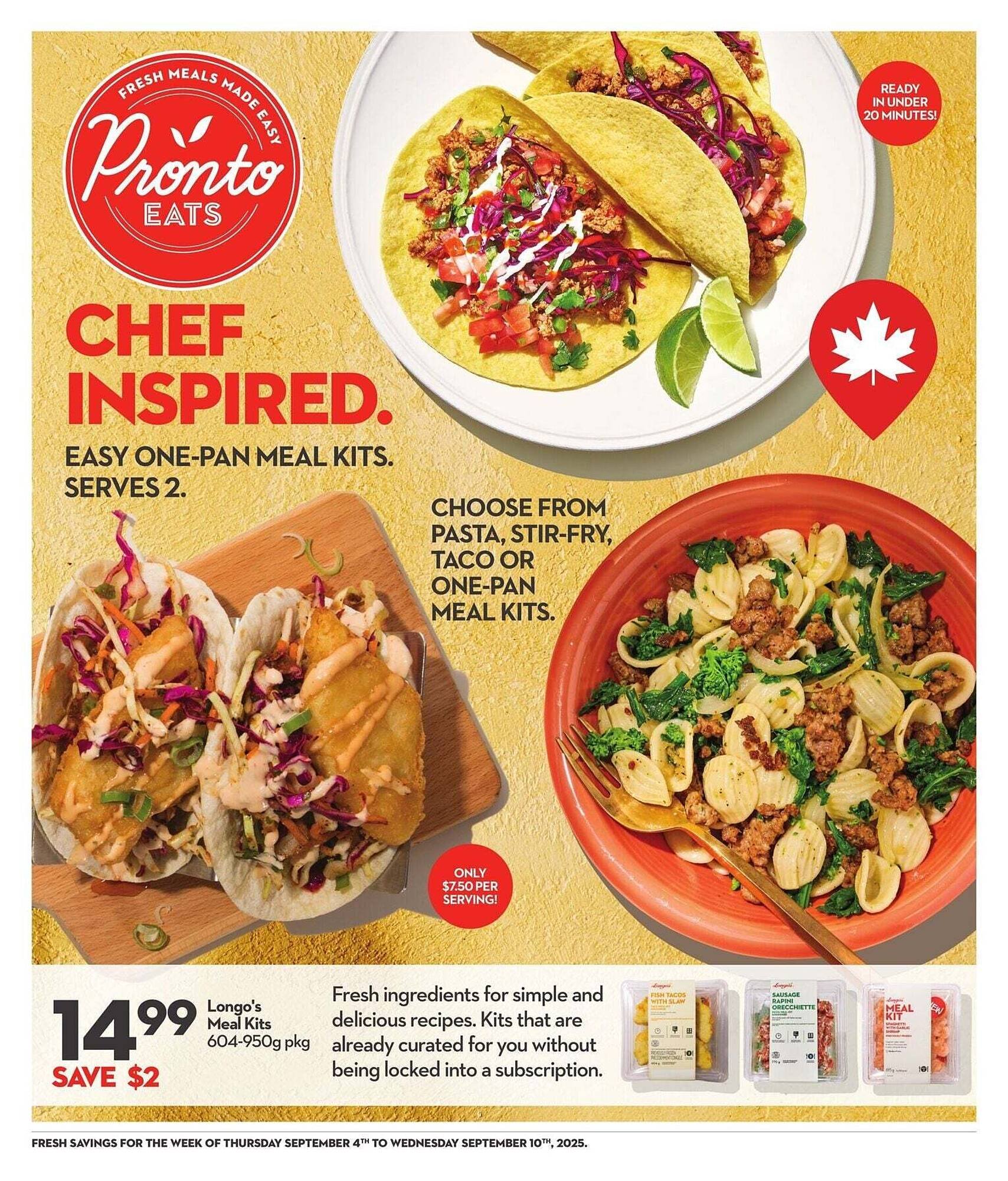 Longo's flyer
