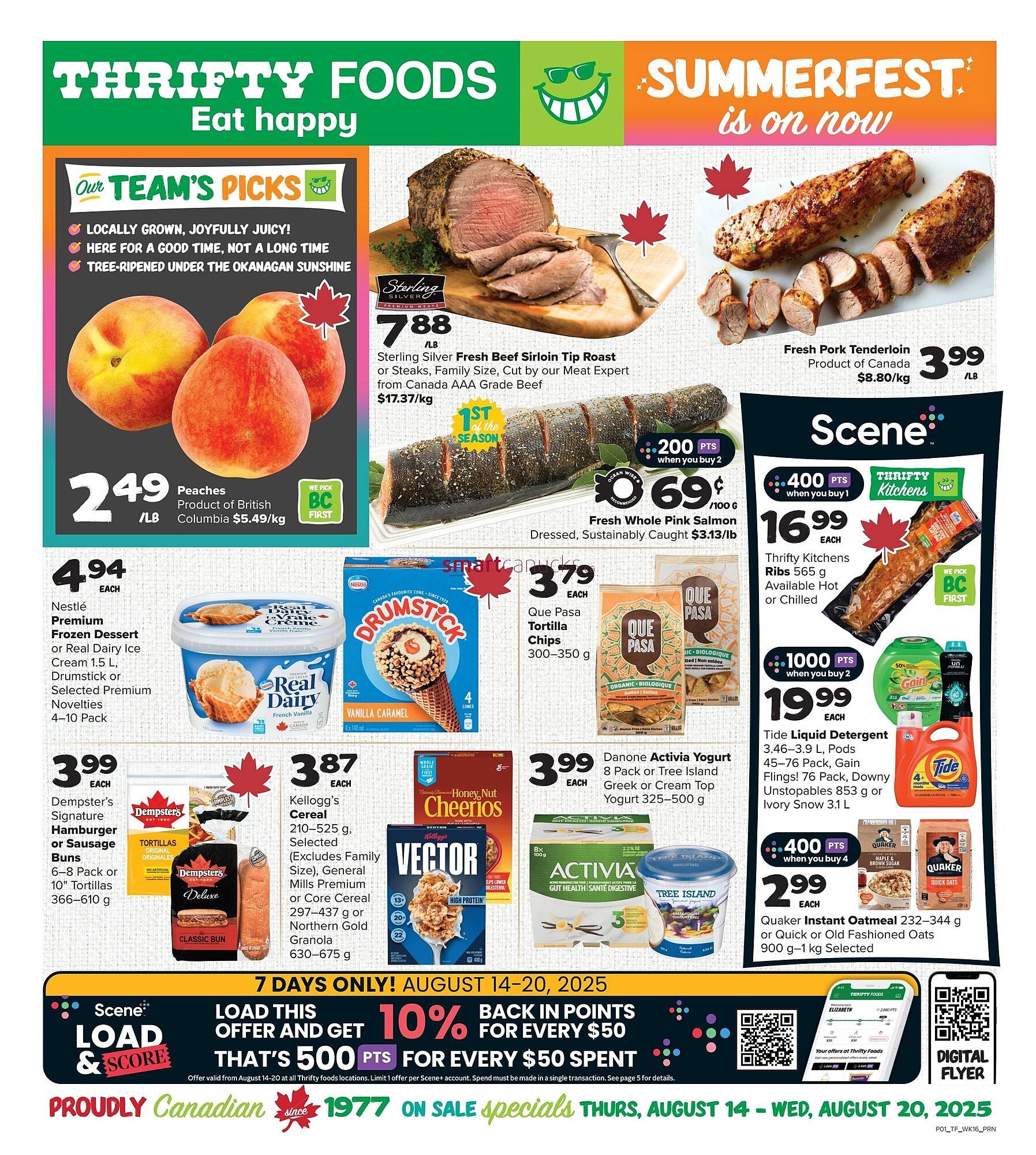 Thrifty Foods flyer (2025-08-14 - 2025-08-20) | 1