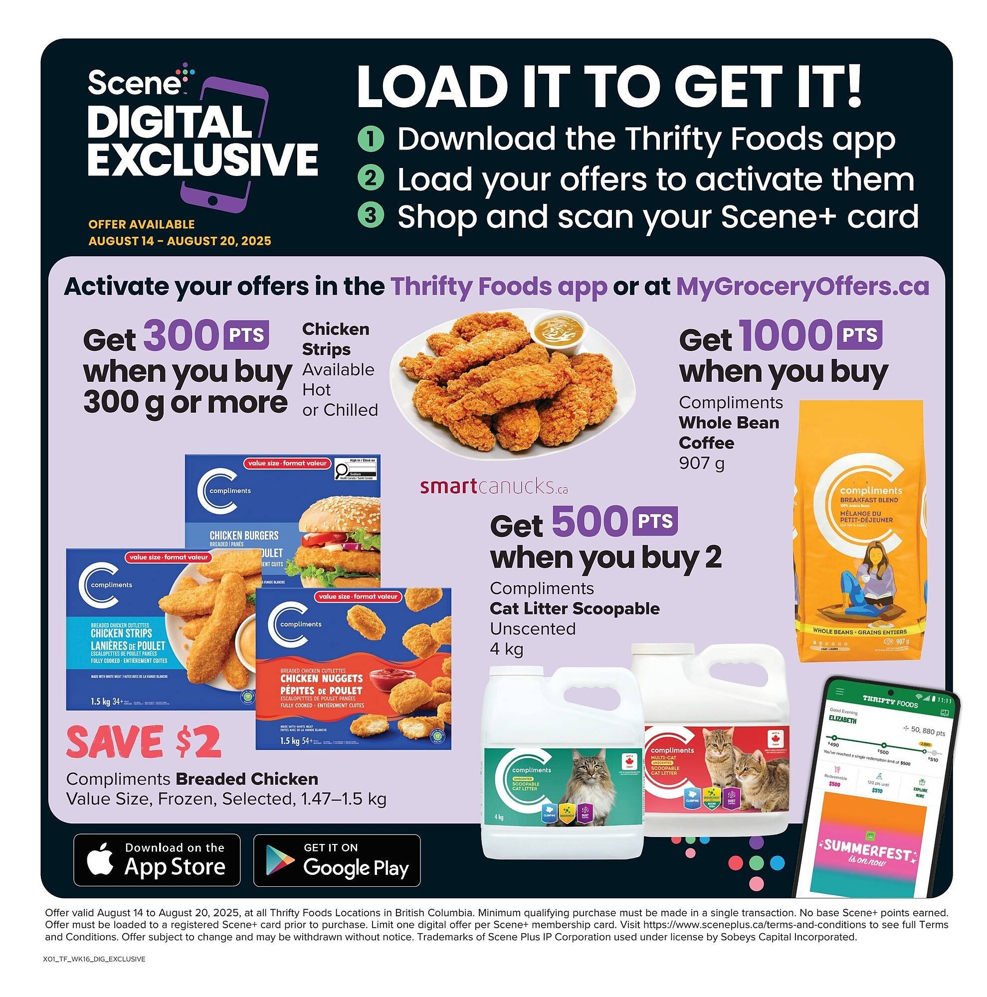 Thrifty Foods flyer