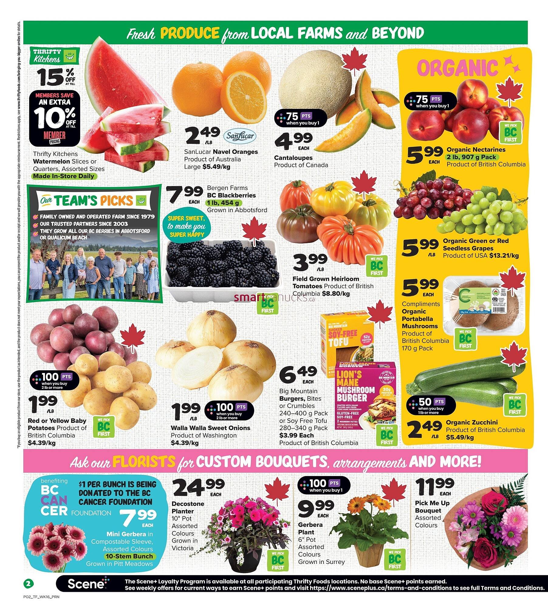 Thrifty Foods flyer