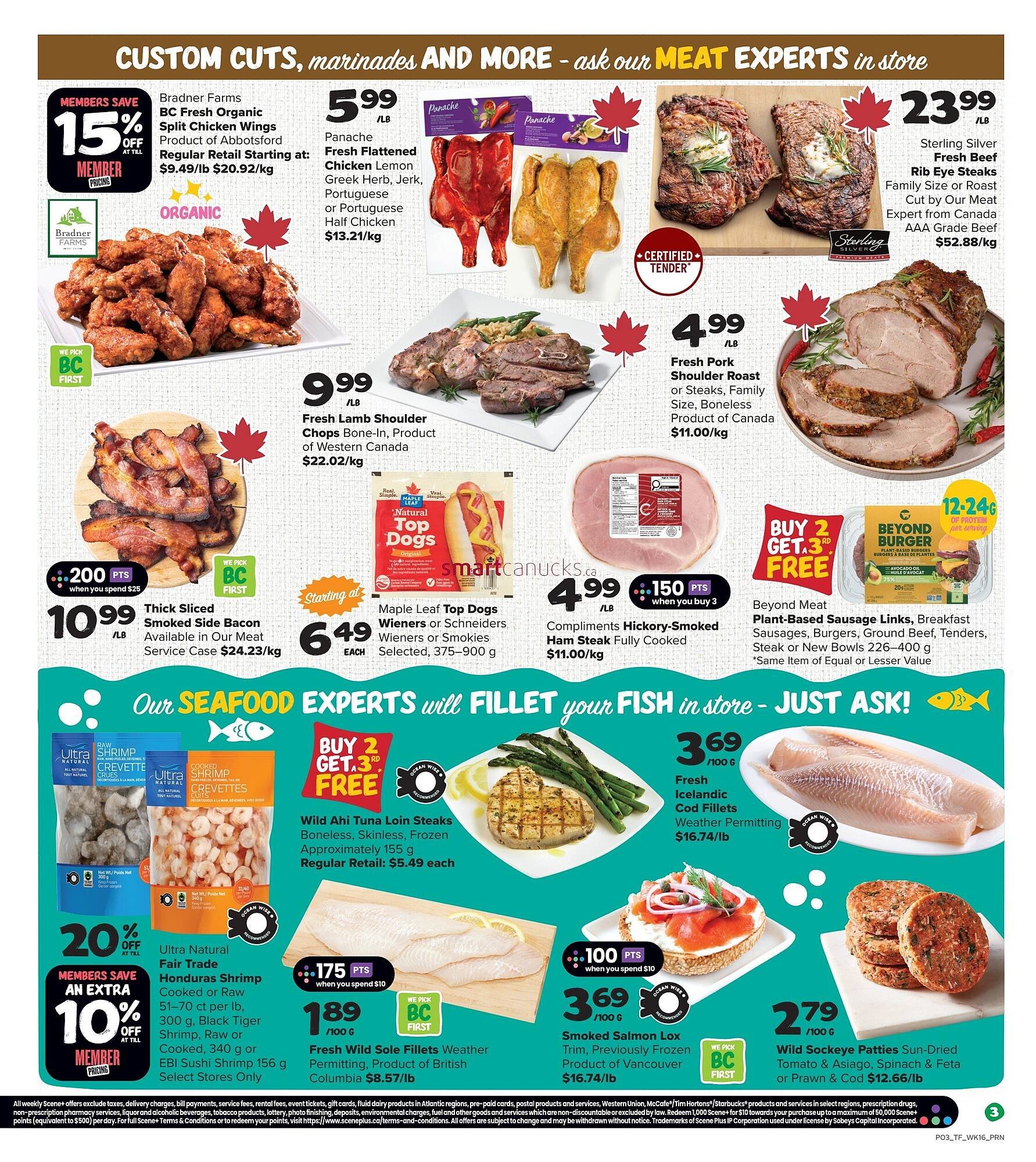 Thrifty Foods flyer