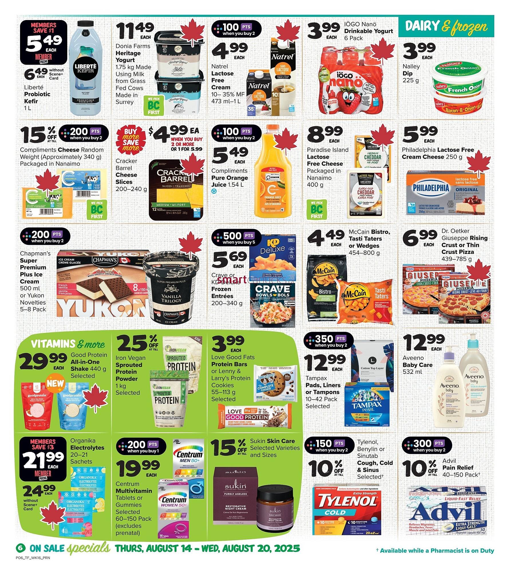 Thrifty Foods flyer
