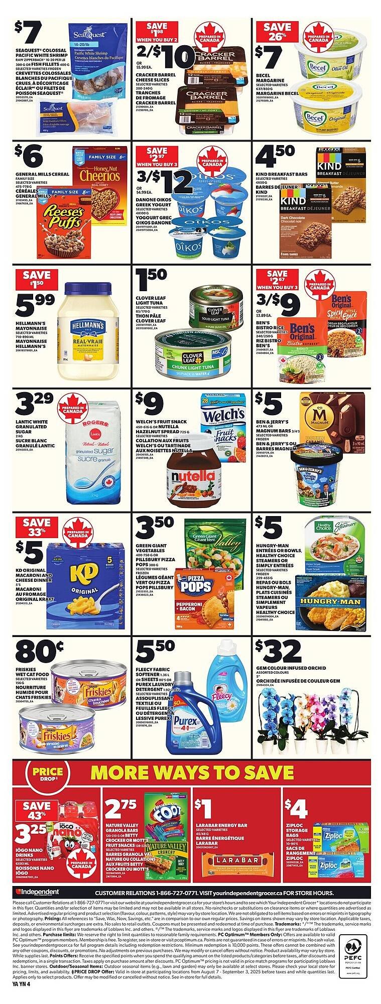 Independent Grocer flyer