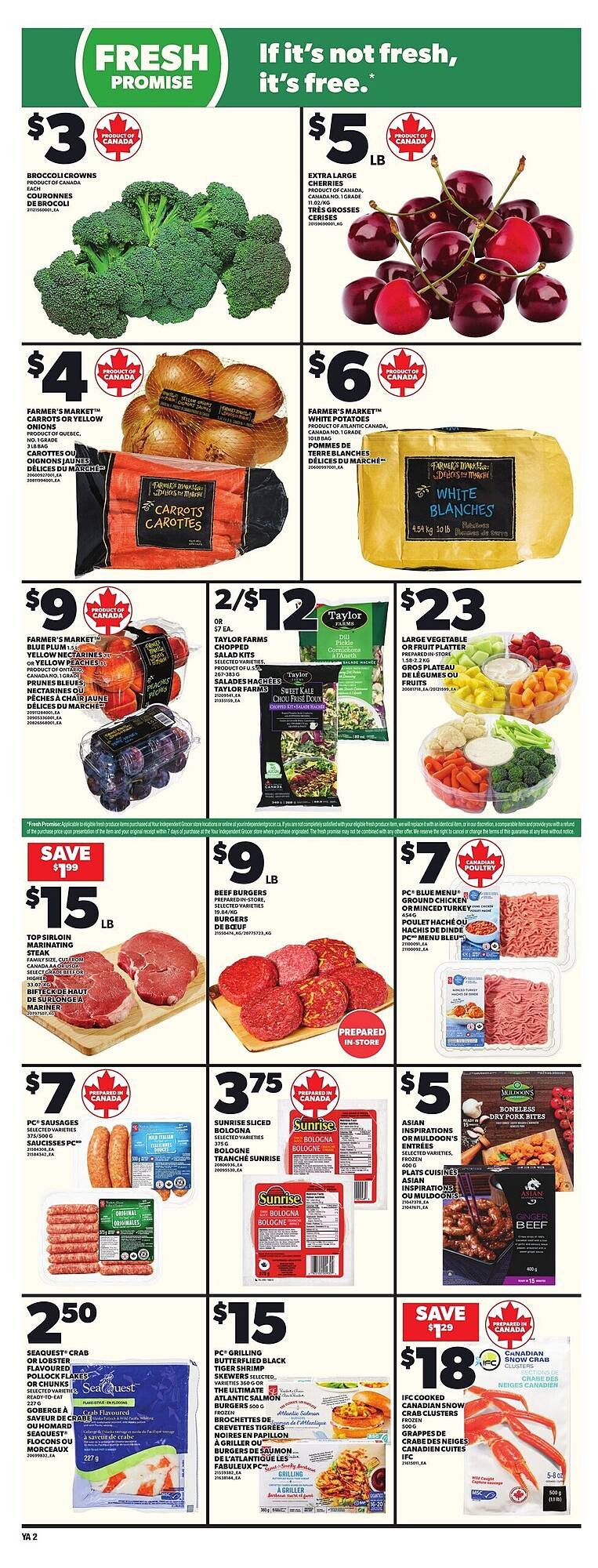 Independent Grocer flyer