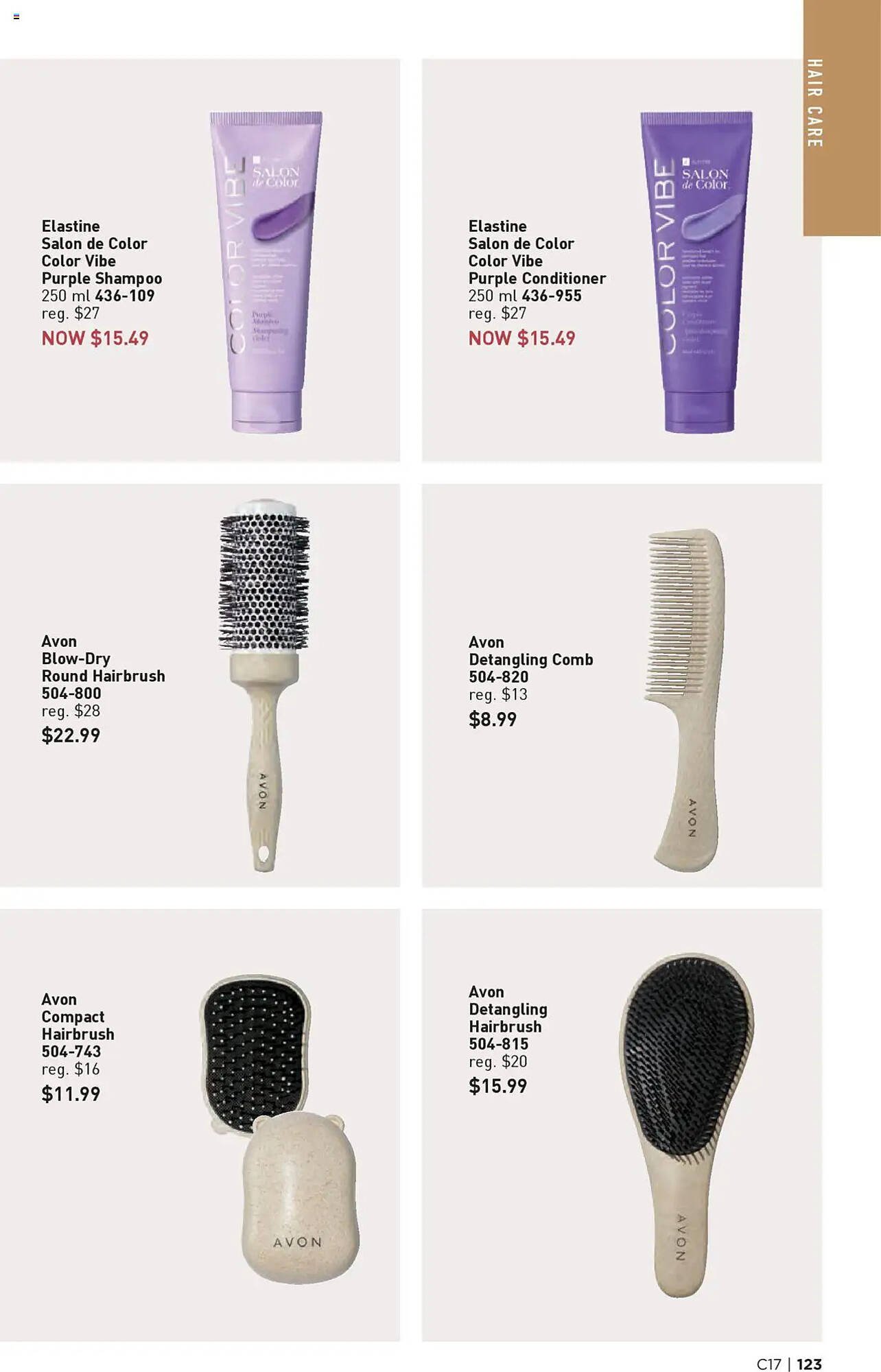 AVON flyer