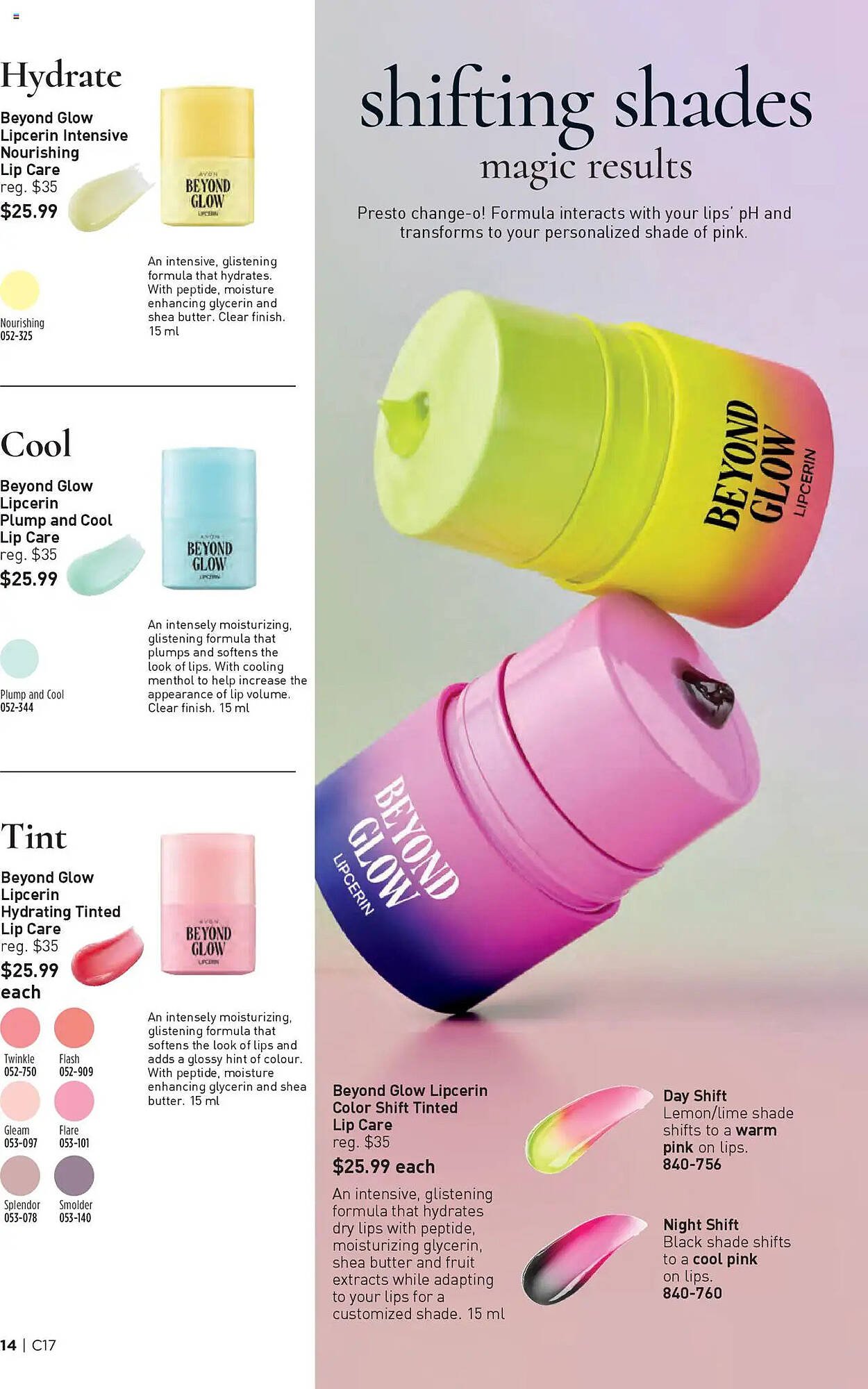AVON flyer