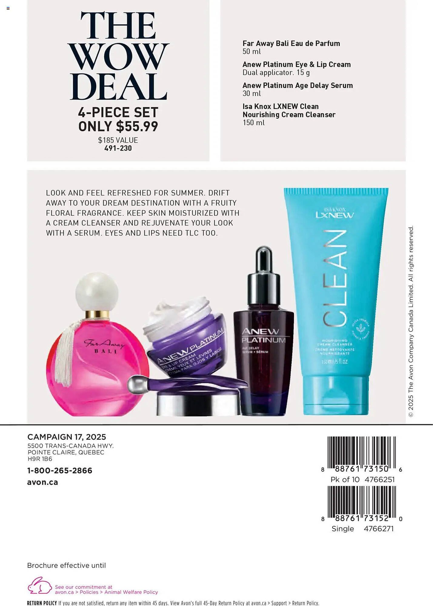 AVON flyer