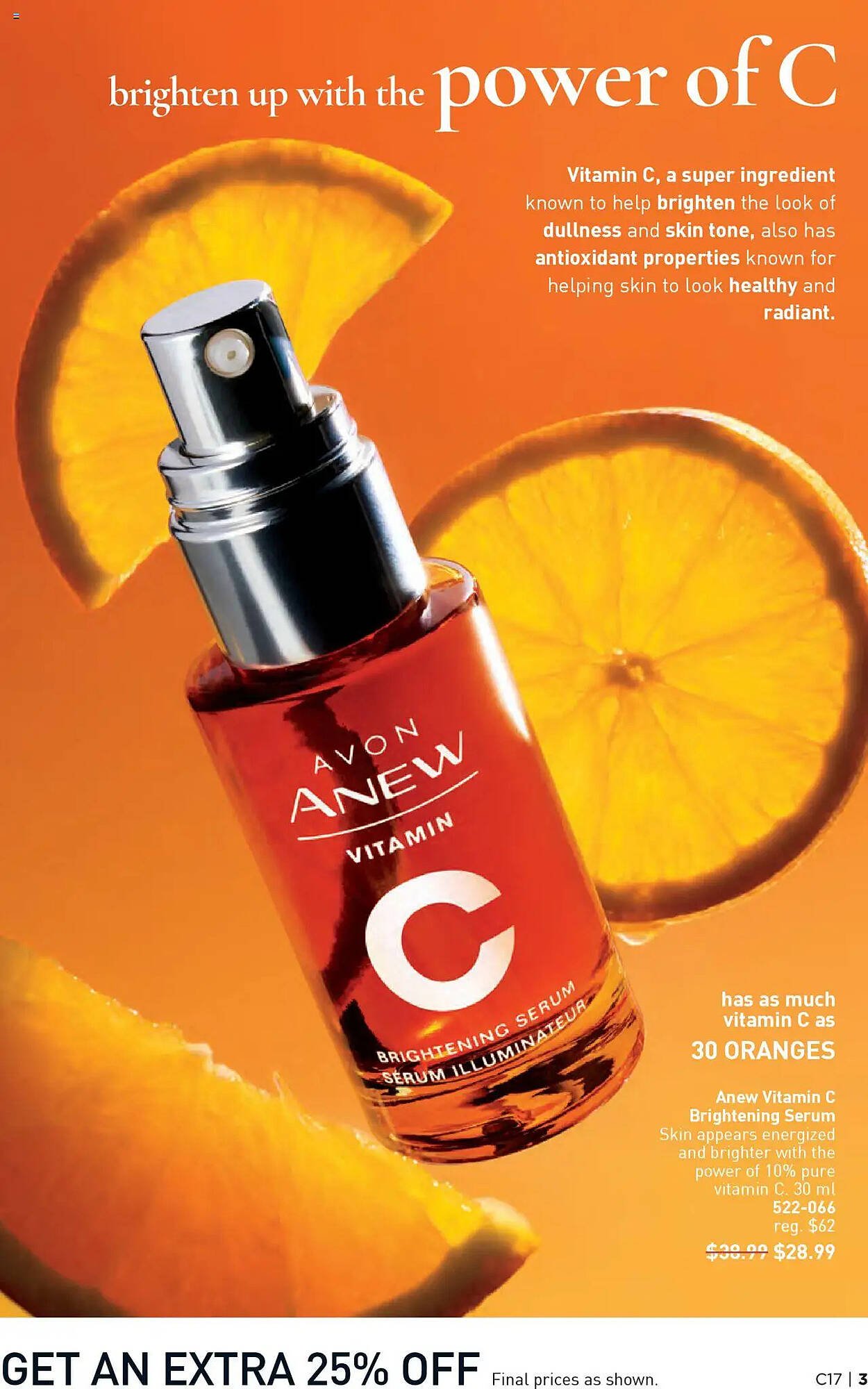 AVON flyer