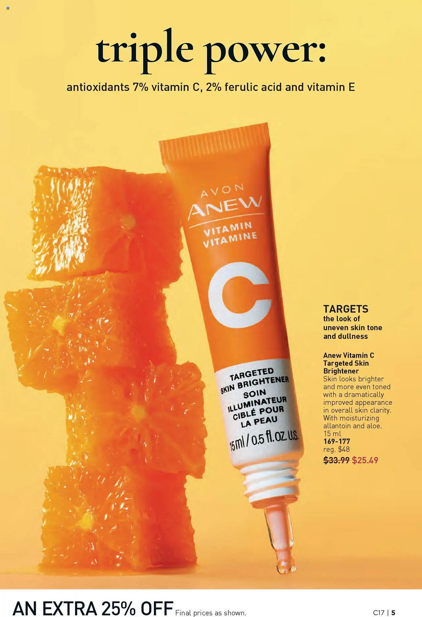AVON flyer