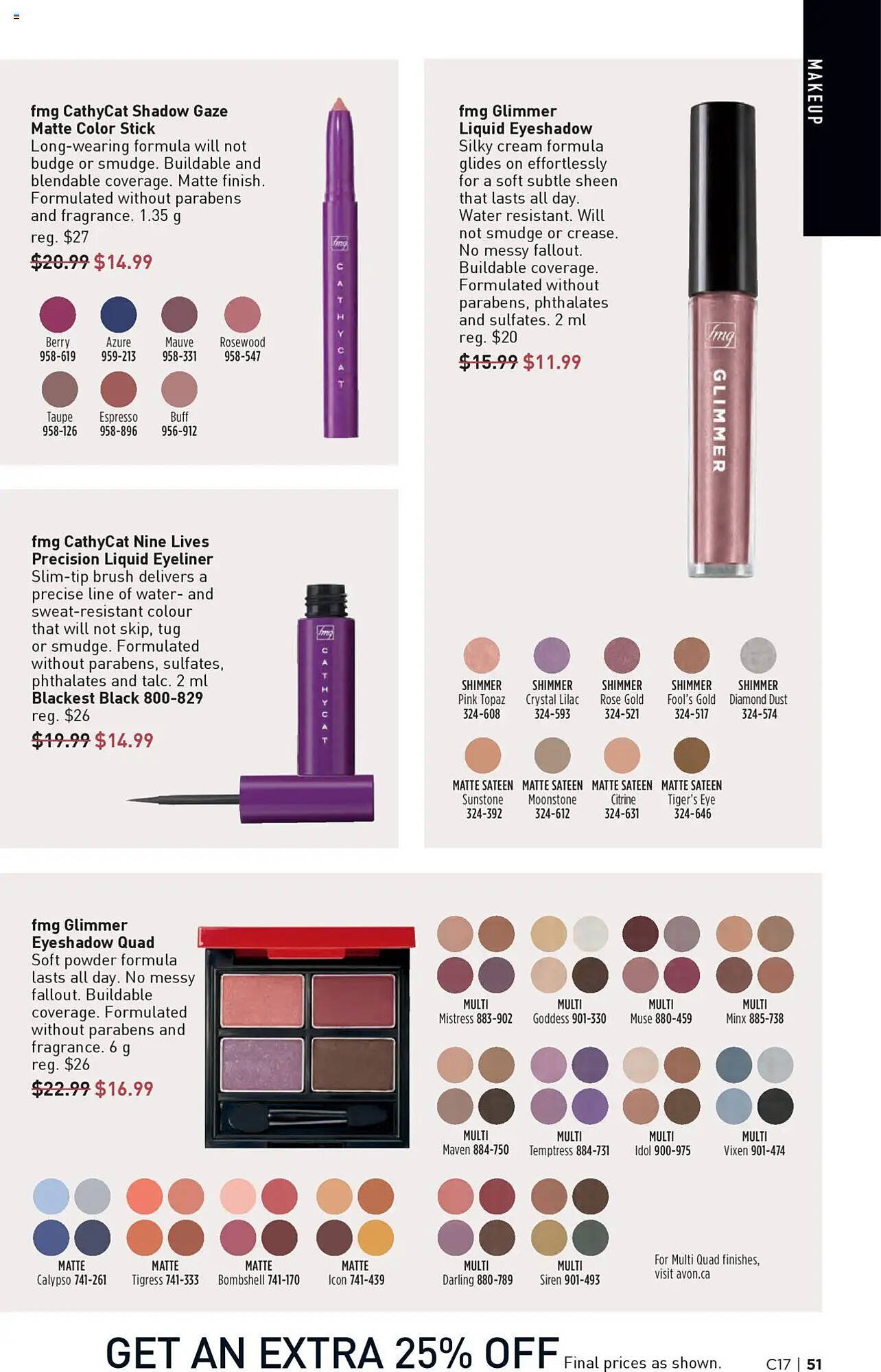 AVON flyer
