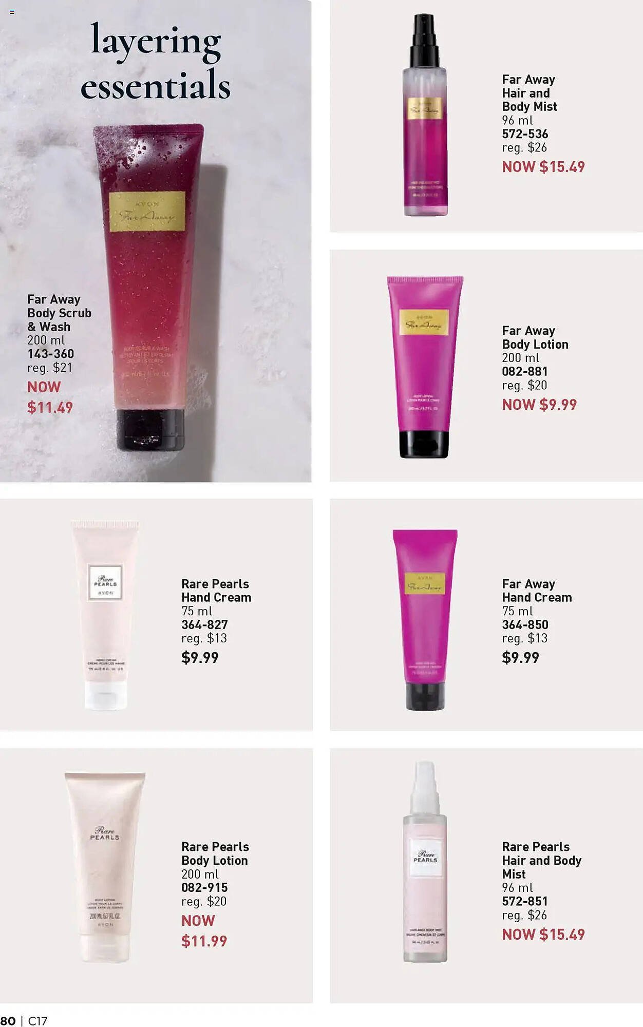 AVON flyer