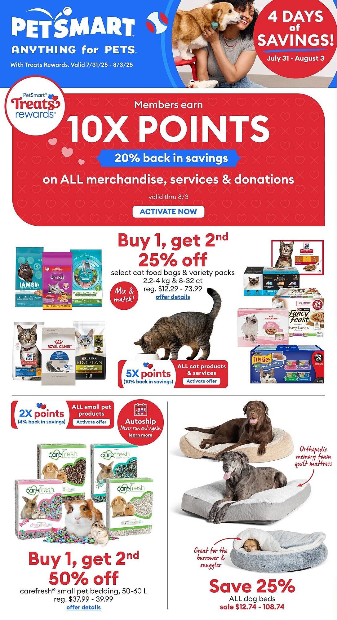 Petsmart flyer (2025-07-31 - 2025-08-20) | 1