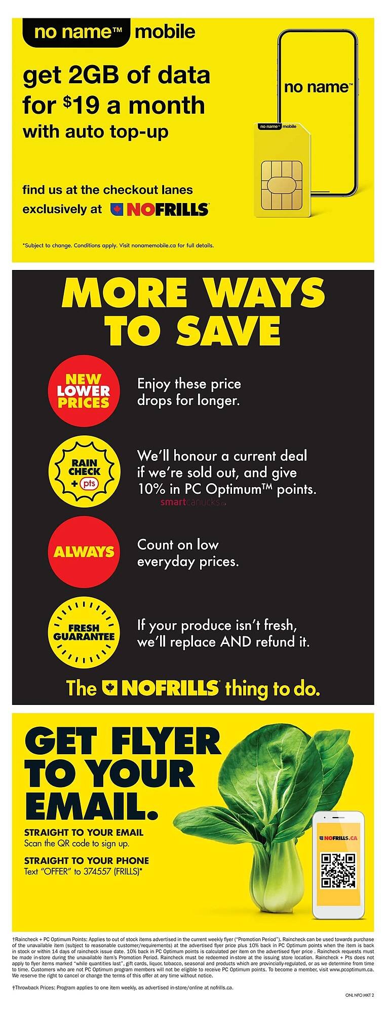 No Frills flyer