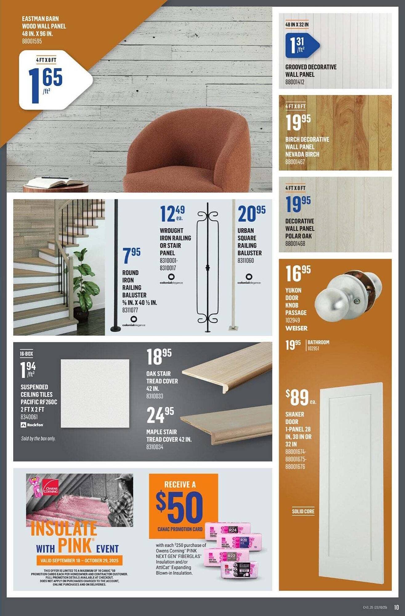 Canac flyer