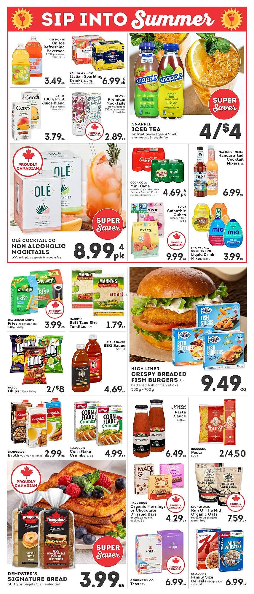 IGA flyer