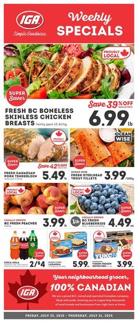 IGA flyer (2025-07-21 - 2025-08-24)
