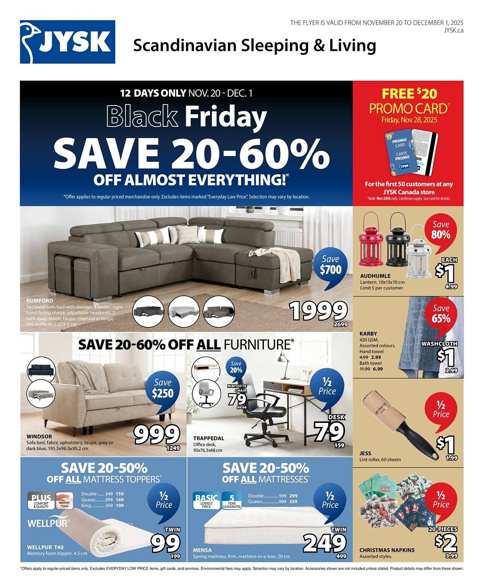 JYSK flyer (2025-11-20 - 2025-11-27) | 1