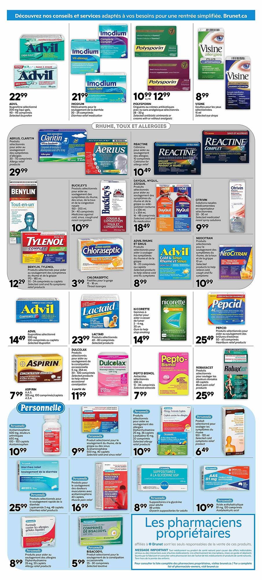 Brunet flyer