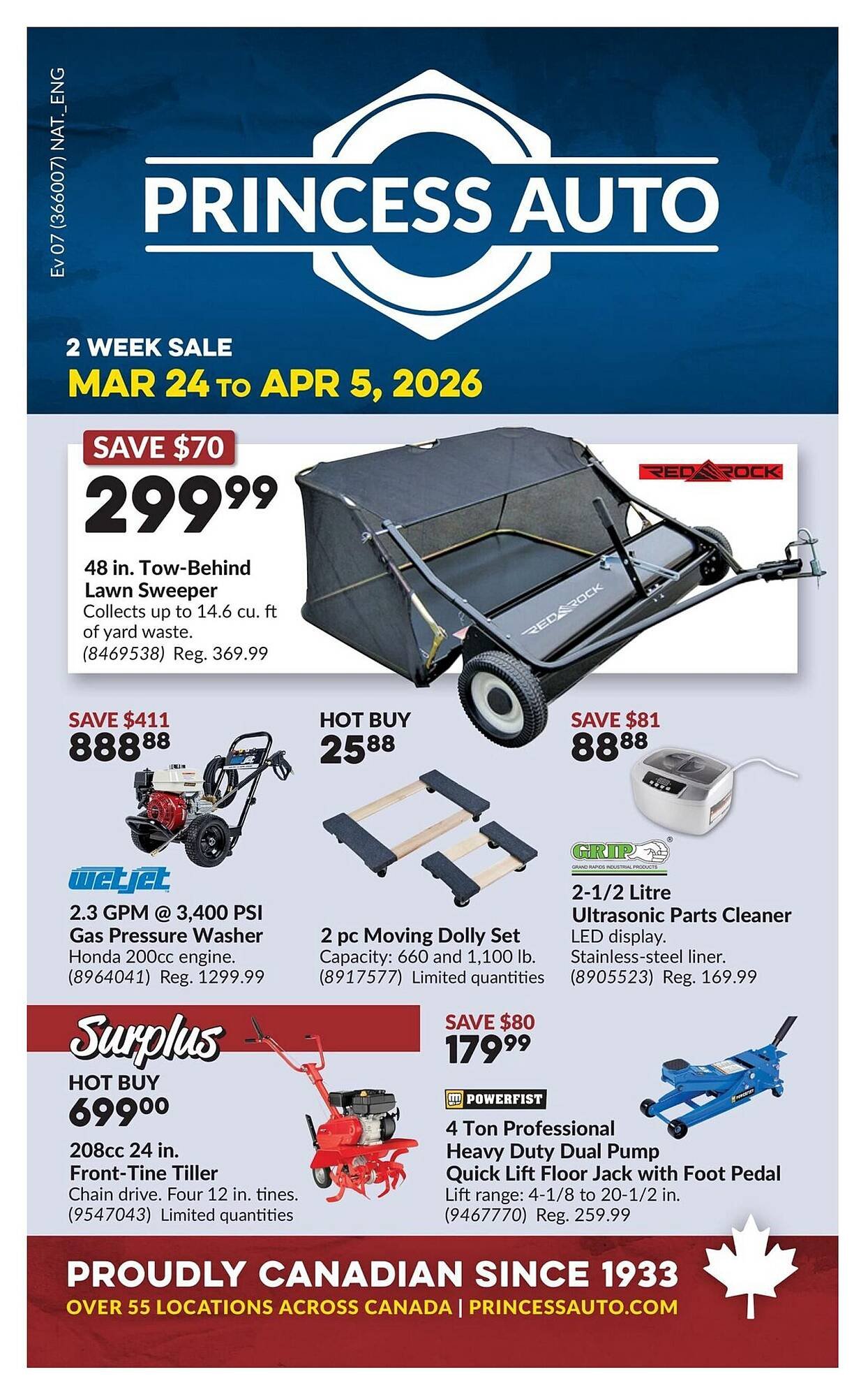 Princess Auto flyer (2026-03-19 - 2026-03-26) | 1