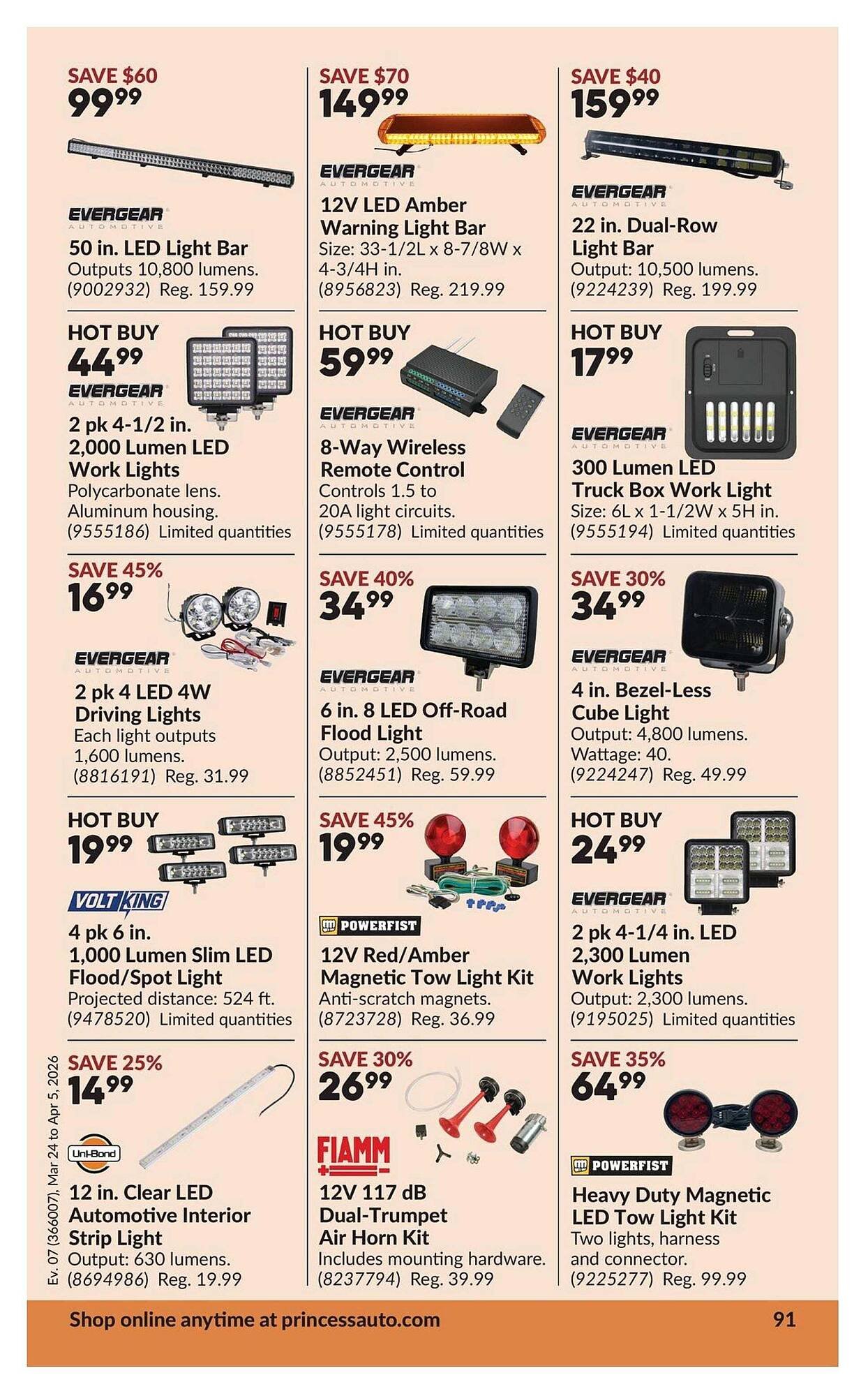Princess Auto flyer (2026-03-19 - 2026-03-26) | 97