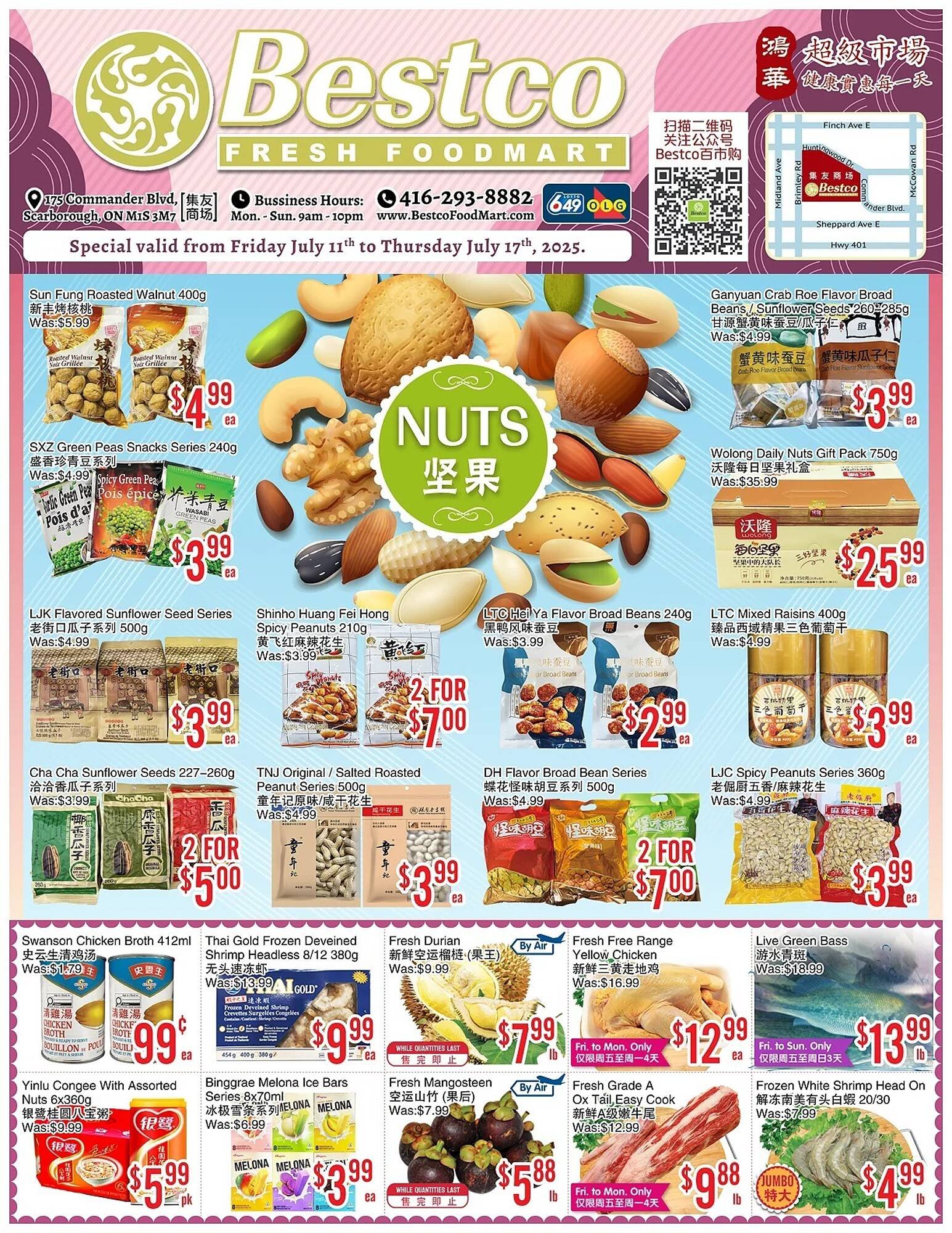 Bestco Food Mart flyer (2025-07-11 - 2025-07-17) | 1