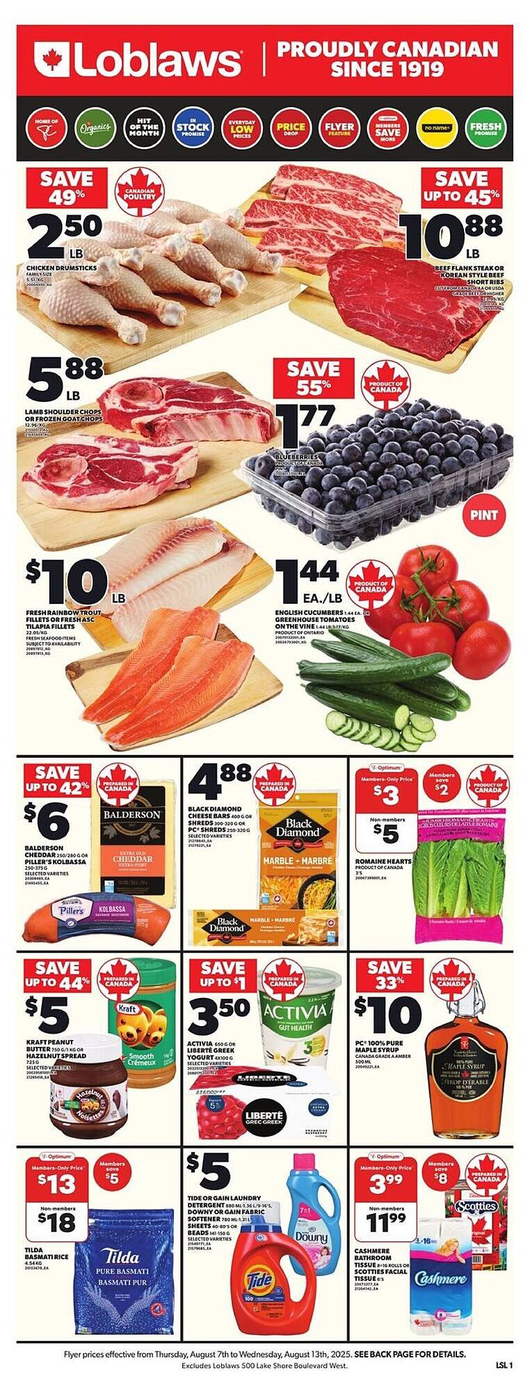 Loblaws flyer (2025-08-07 - 2025-08-14) | 1