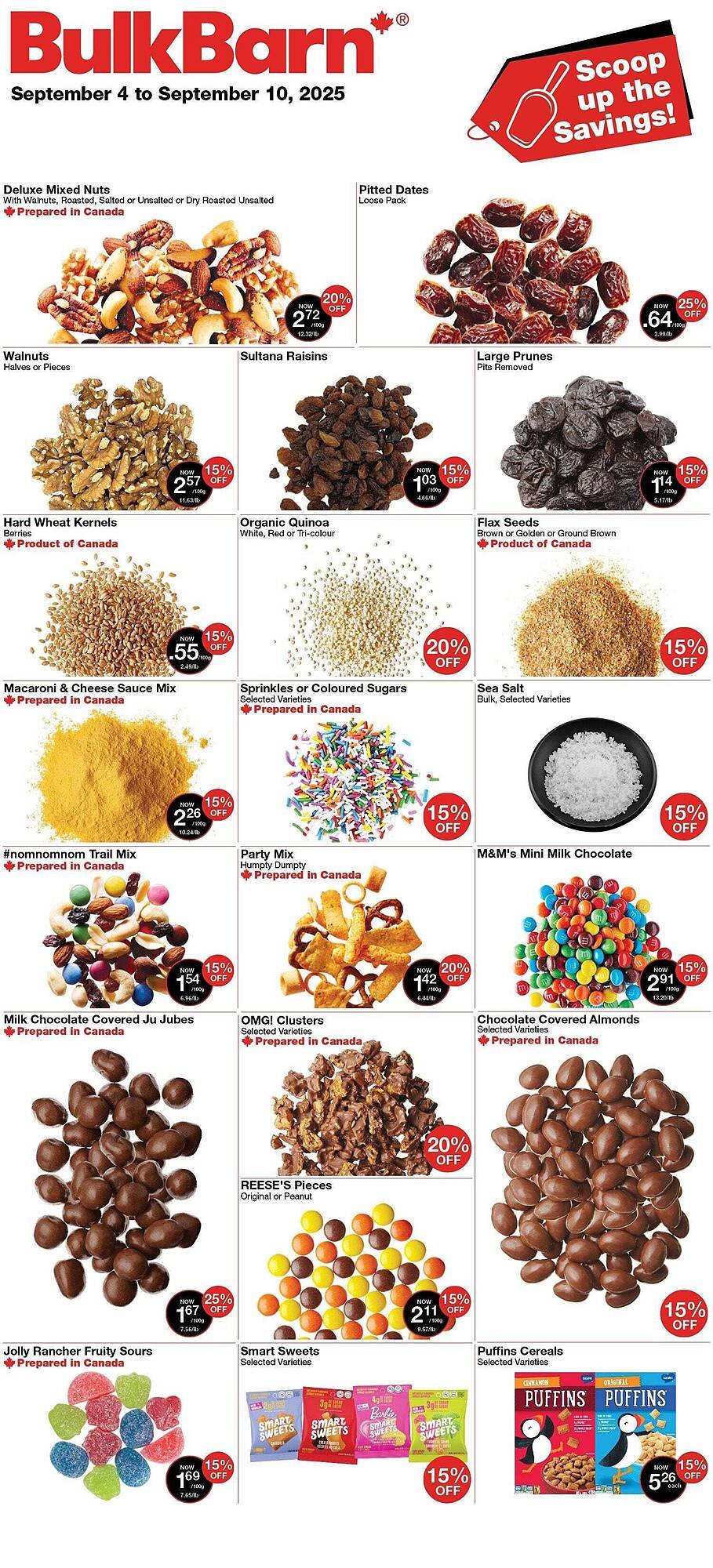 Bulk Barn flyer (2025-09-04 - 2025-09-11) | 1