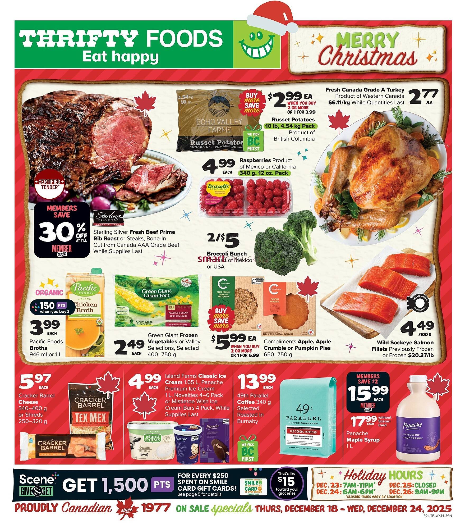 Thrifty Foods flyer (2025-12-18 - 2025-12-24) | 1