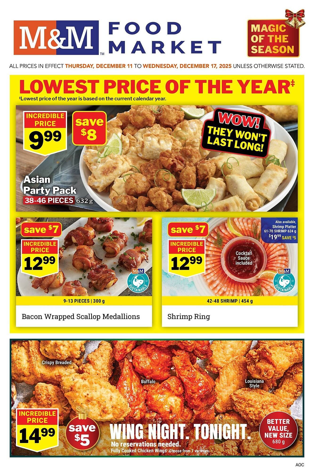 M &amp; M Food Market flyer (2025-12-11 - 2025-12-18) | 1