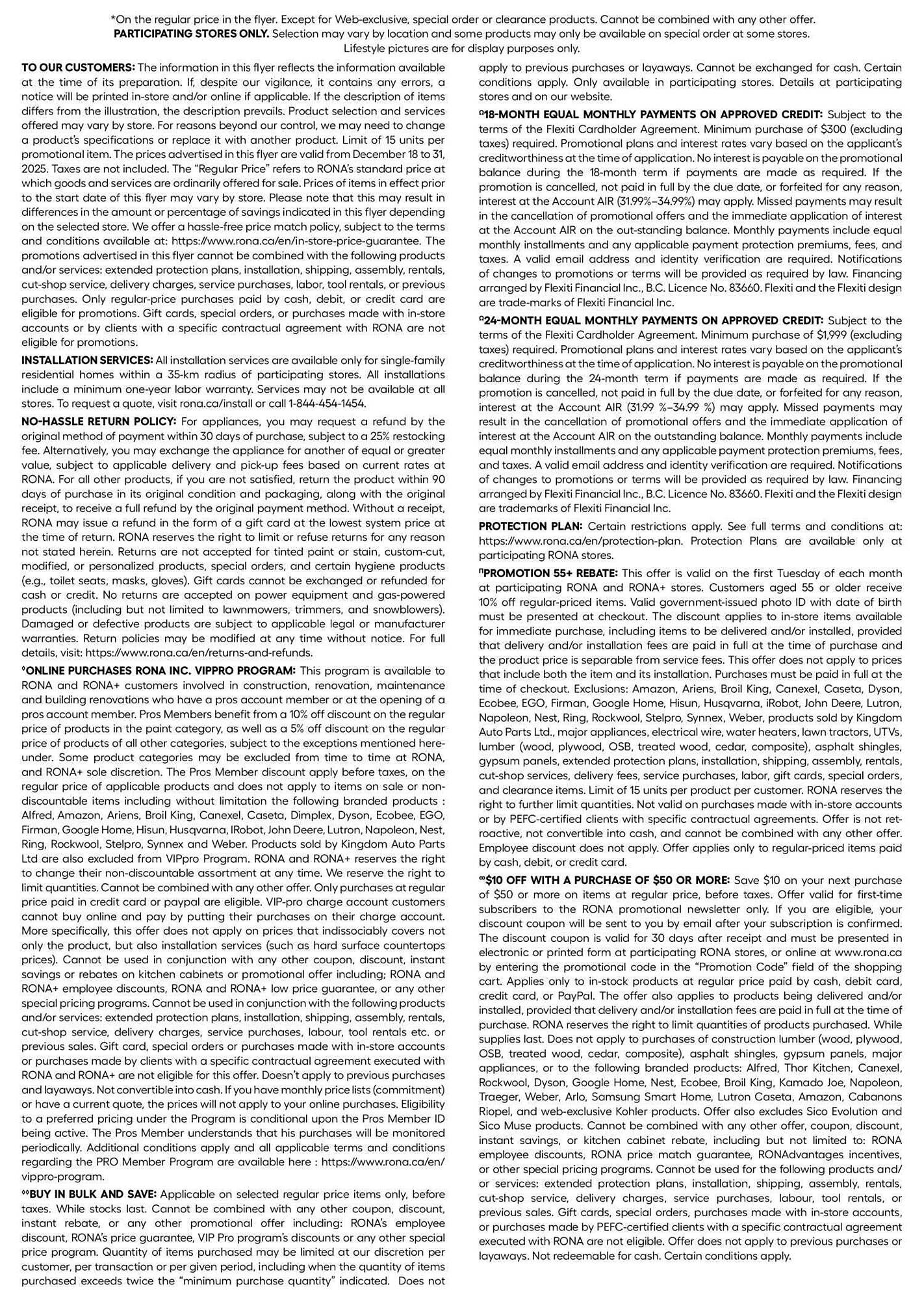 RONA flyer (2025-12-18 - 2025-12-25) | 21