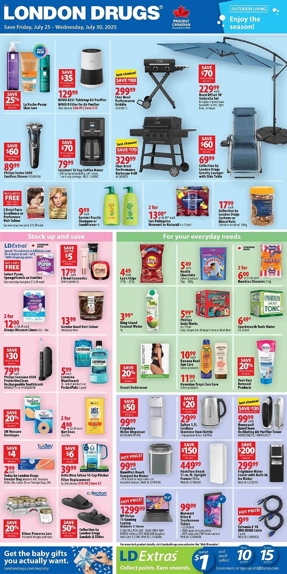 London Drugs flyer (2025-07-25 - 2025-07-31) | 1