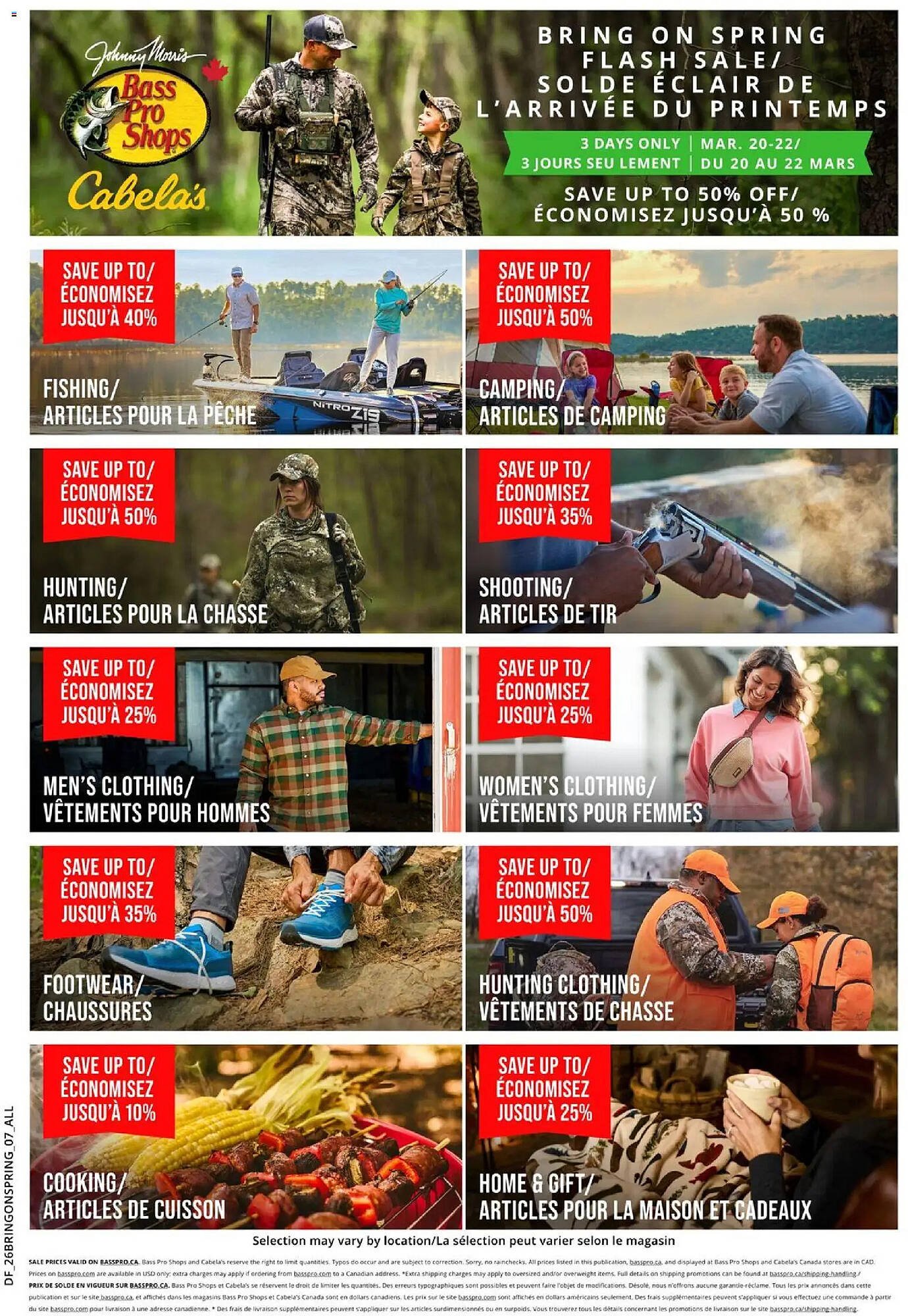 Cabela's flyer