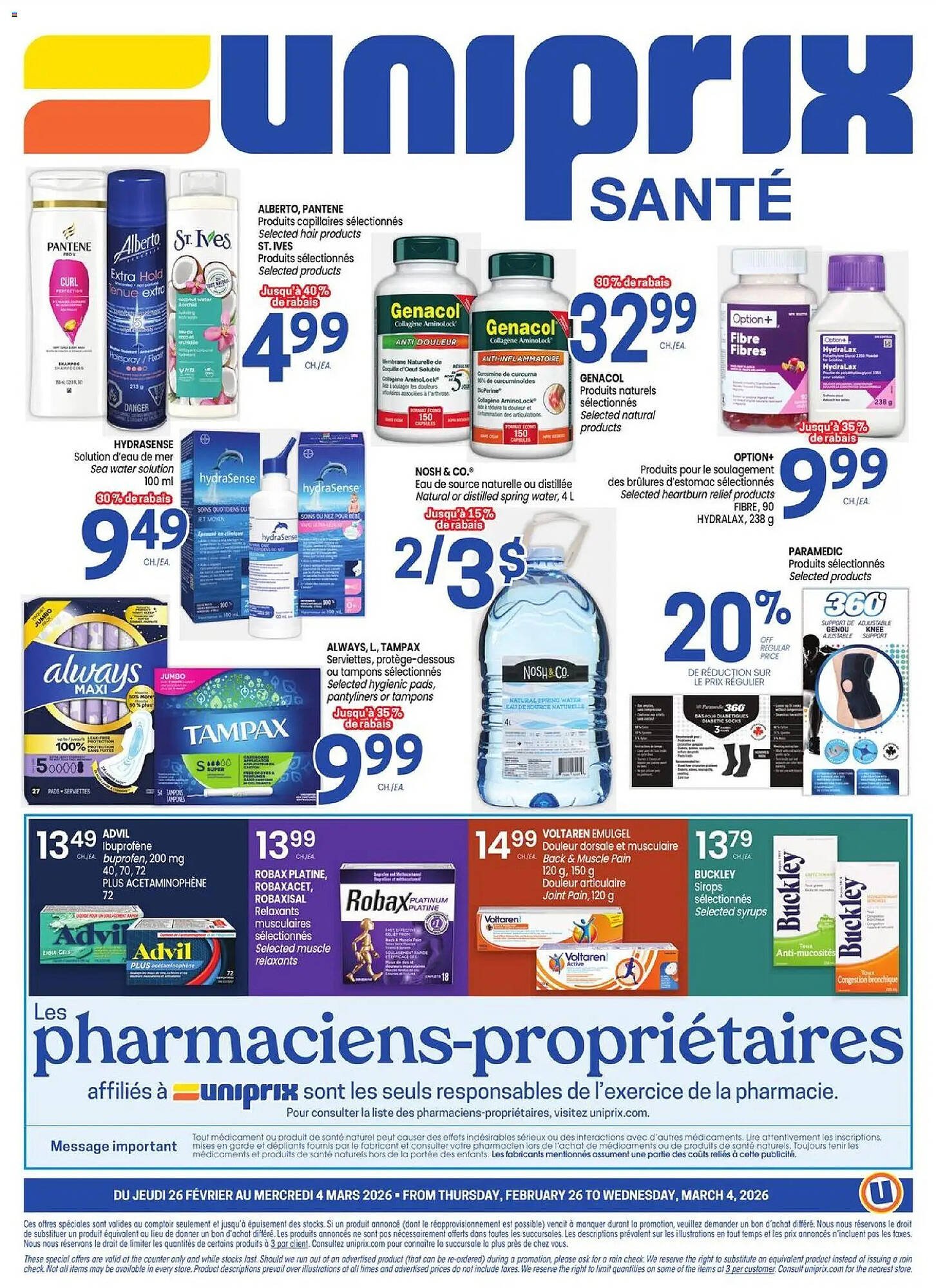 Uniprix flyer (2026-02-26 - 2026-03-04) | 4