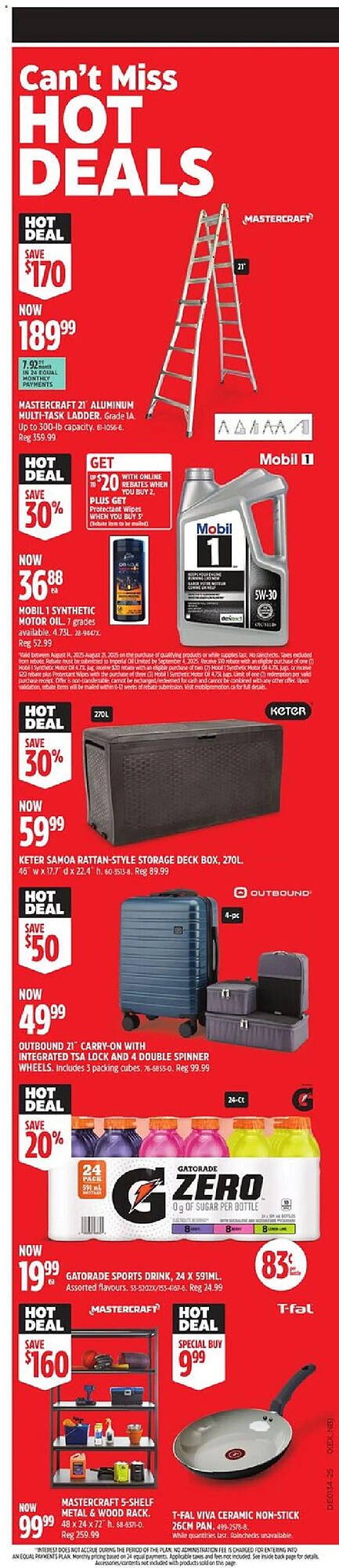 Canadian Tire flyer