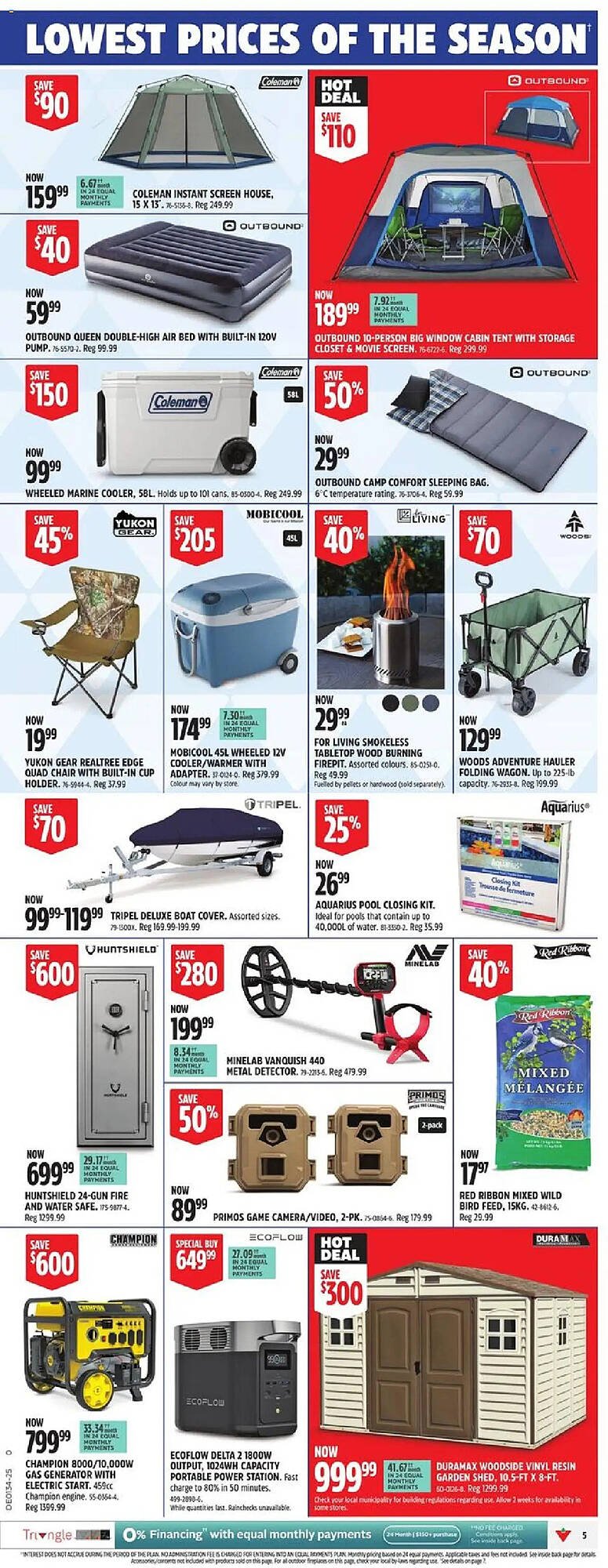 Canadian Tire flyer