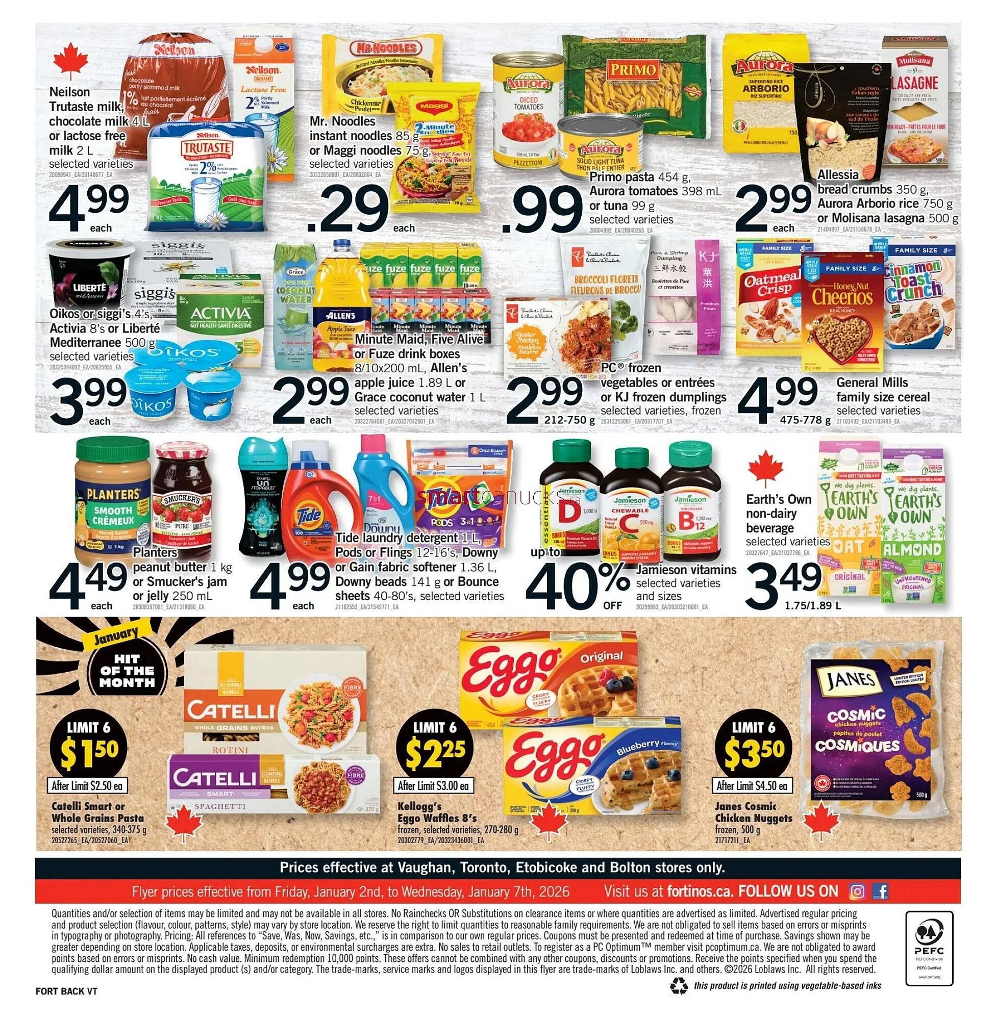 Fortinos flyer (2026-01-02 - 2026-01-07) | 2