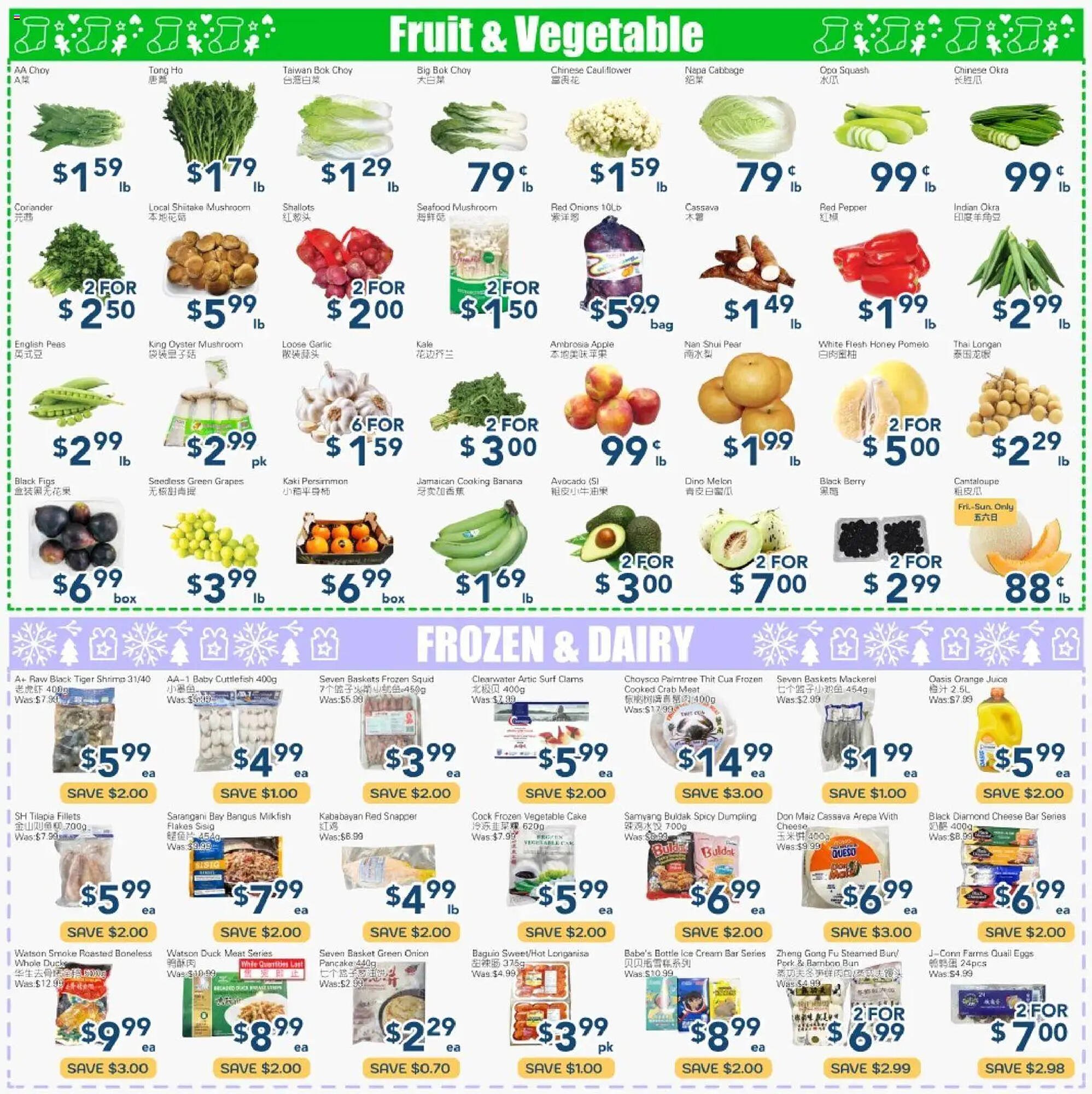 Oceans Fresh Food Market flyer