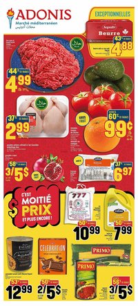 Marché Adonis flyer