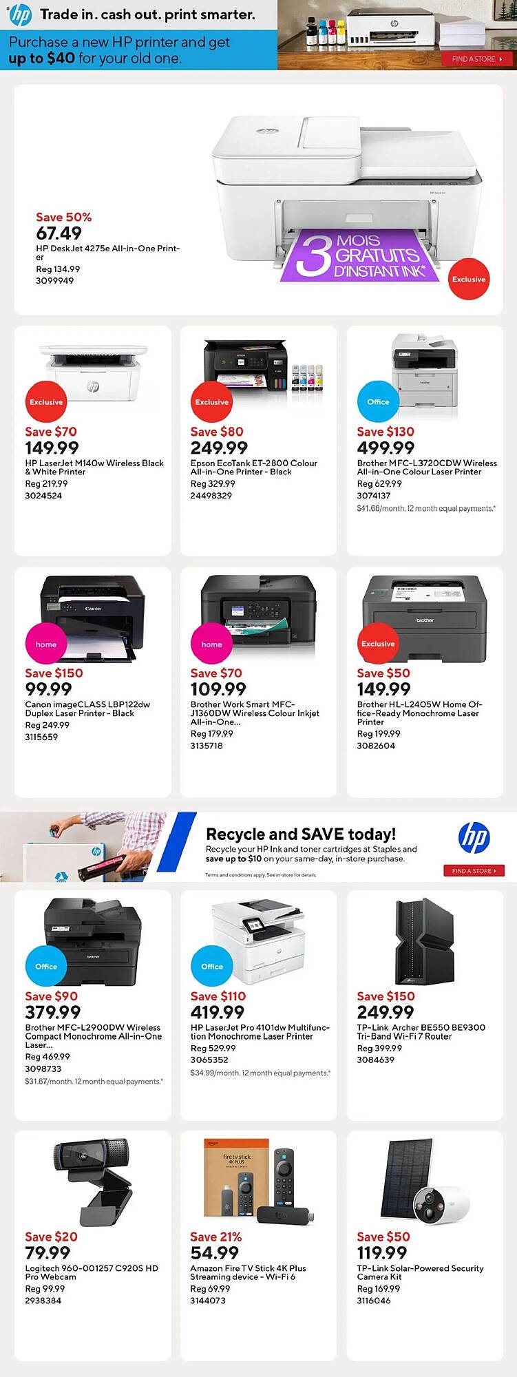 Staples flyer (2026-01-09 - 2026-01-16) | 12