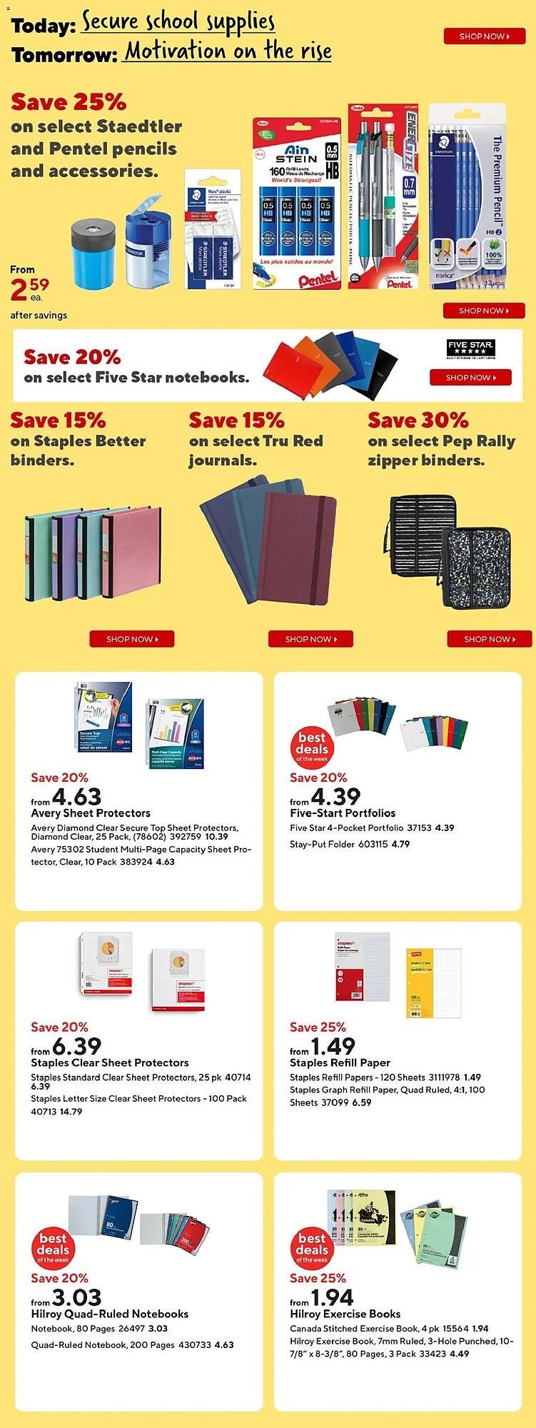 Staples flyer (2026-01-09 - 2026-01-16) | 4